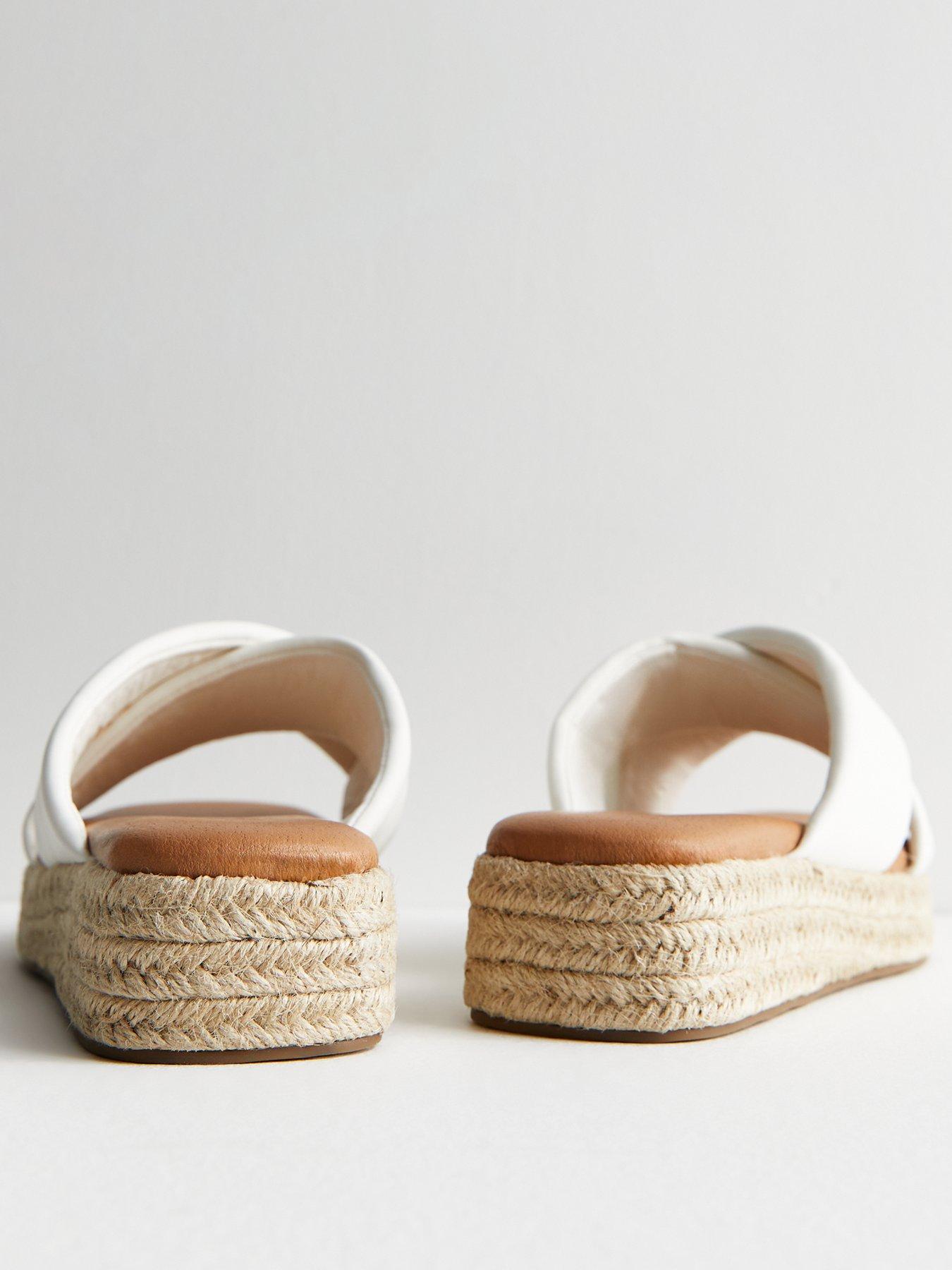 Wide fit best sale espadrille flatform sandals