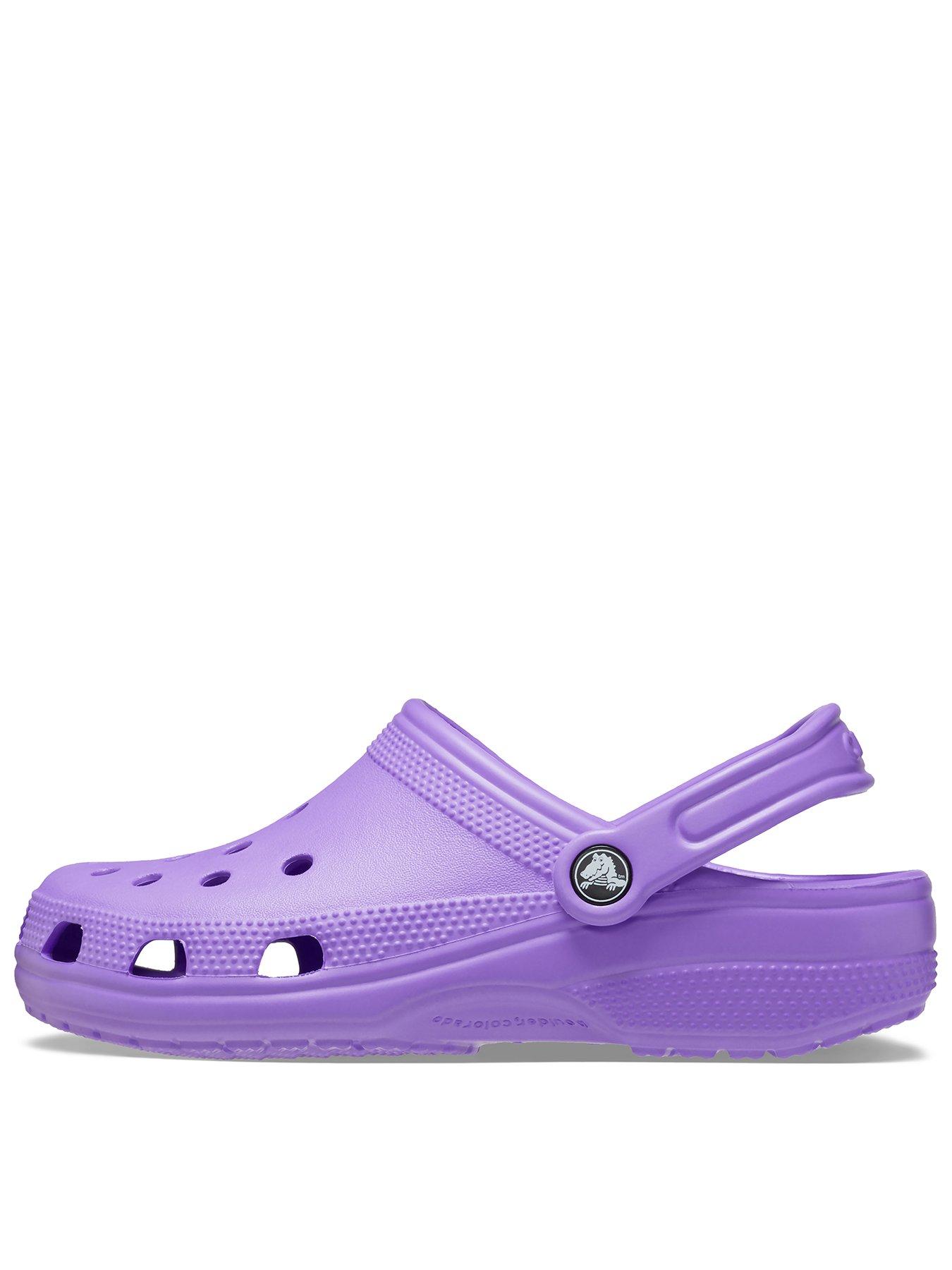 Fashion purple womens crocs