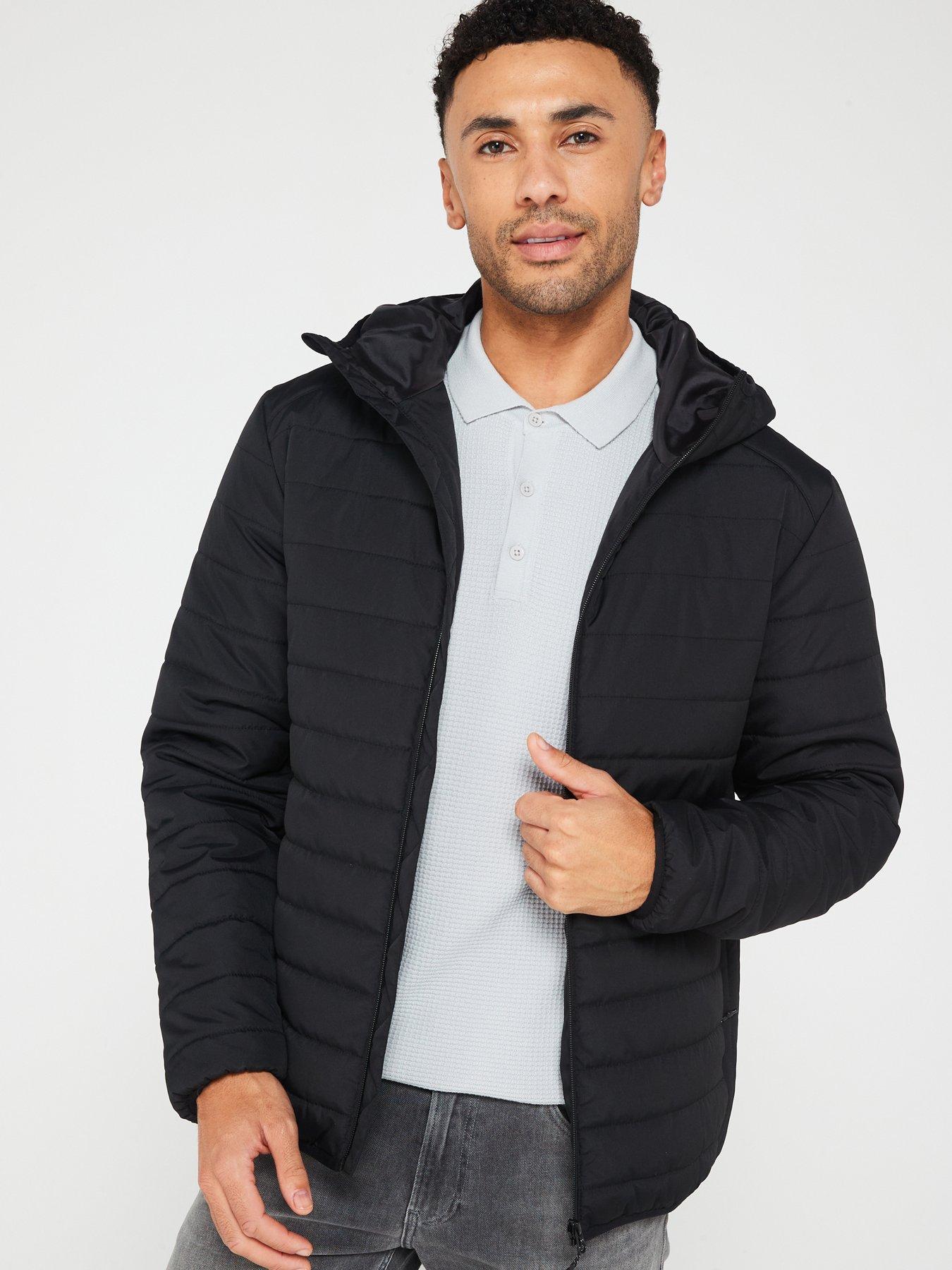 Image 5 of 5 of Everyday Lightweight Padded Hood Jacket - Black
