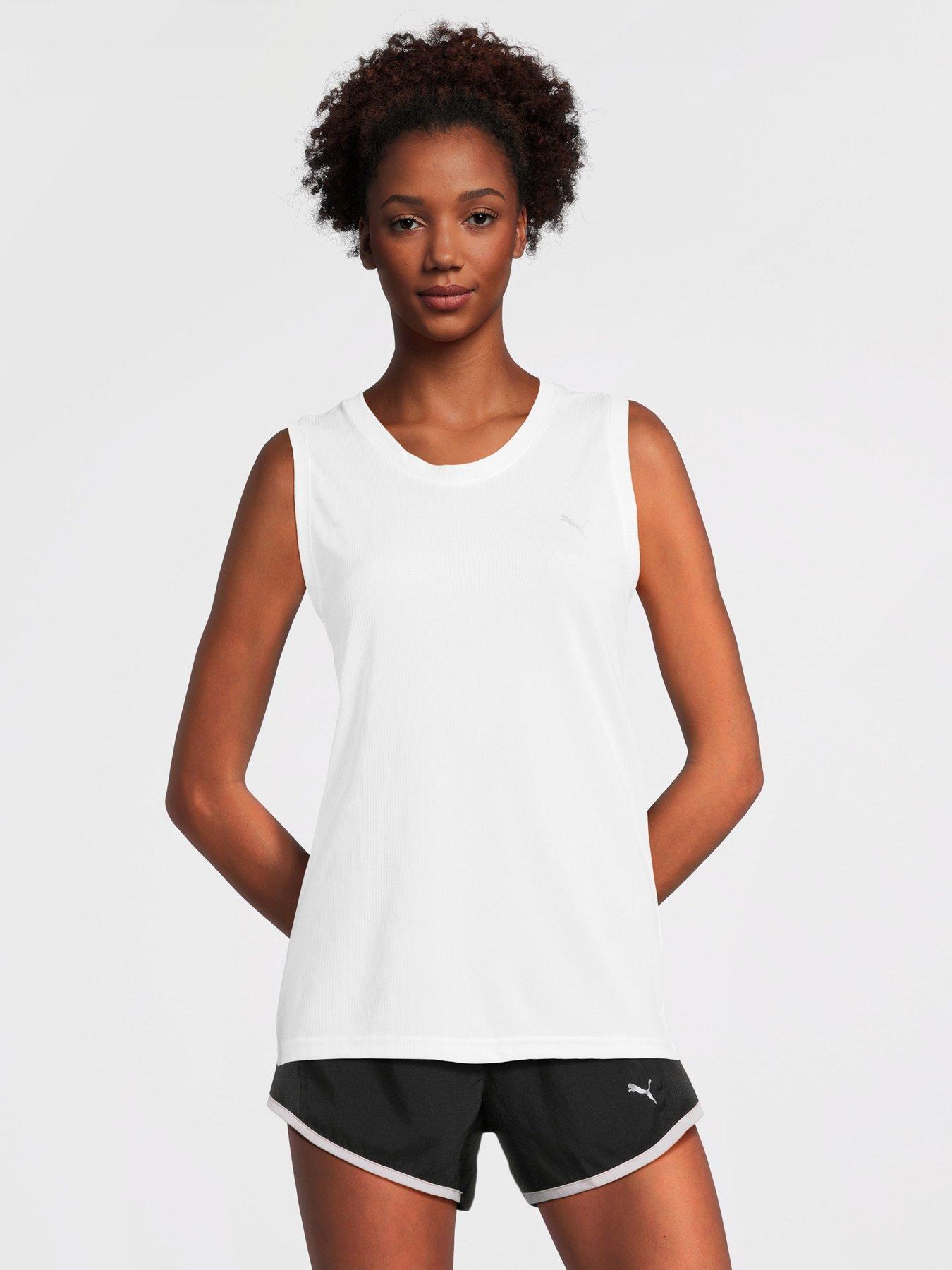 Image 1 of 5 of Puma Womens Training Tank - White