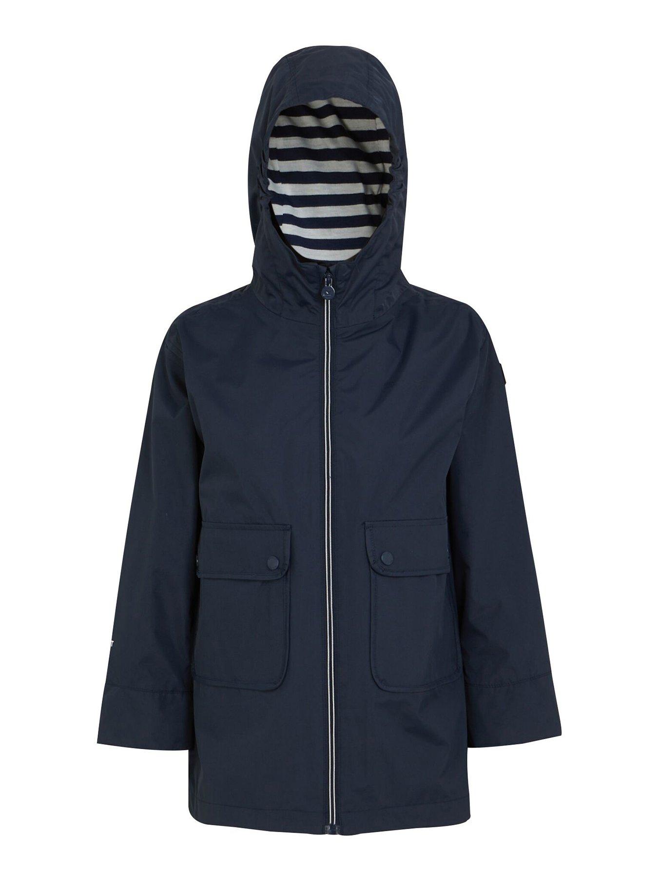 Regatta Girls Beylina Waterproof Shell Jacket - Navy | Very.co.uk