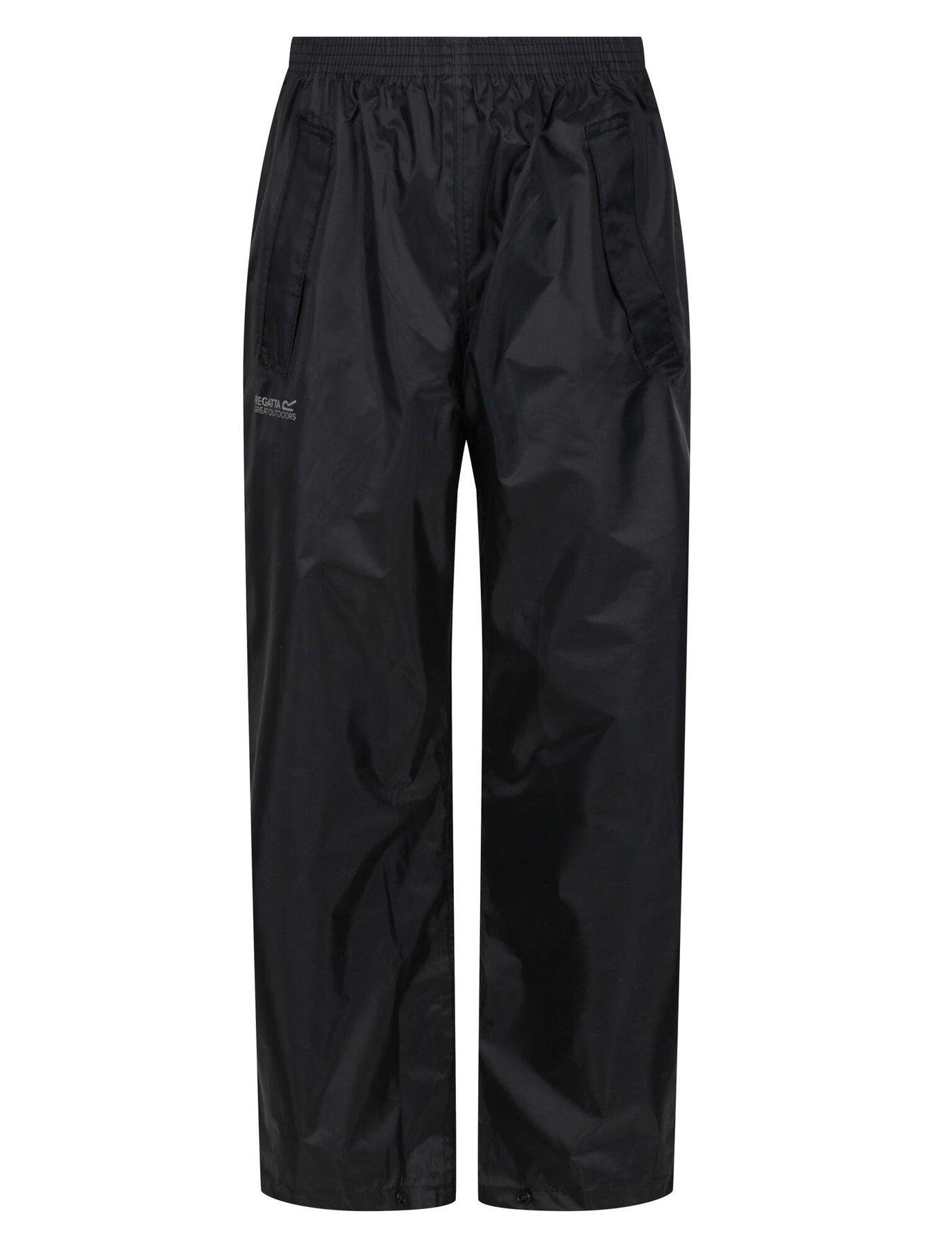 Image 6 of 7 of Regatta Kids Unisex Kids Stormbreak Over Trousers - Black