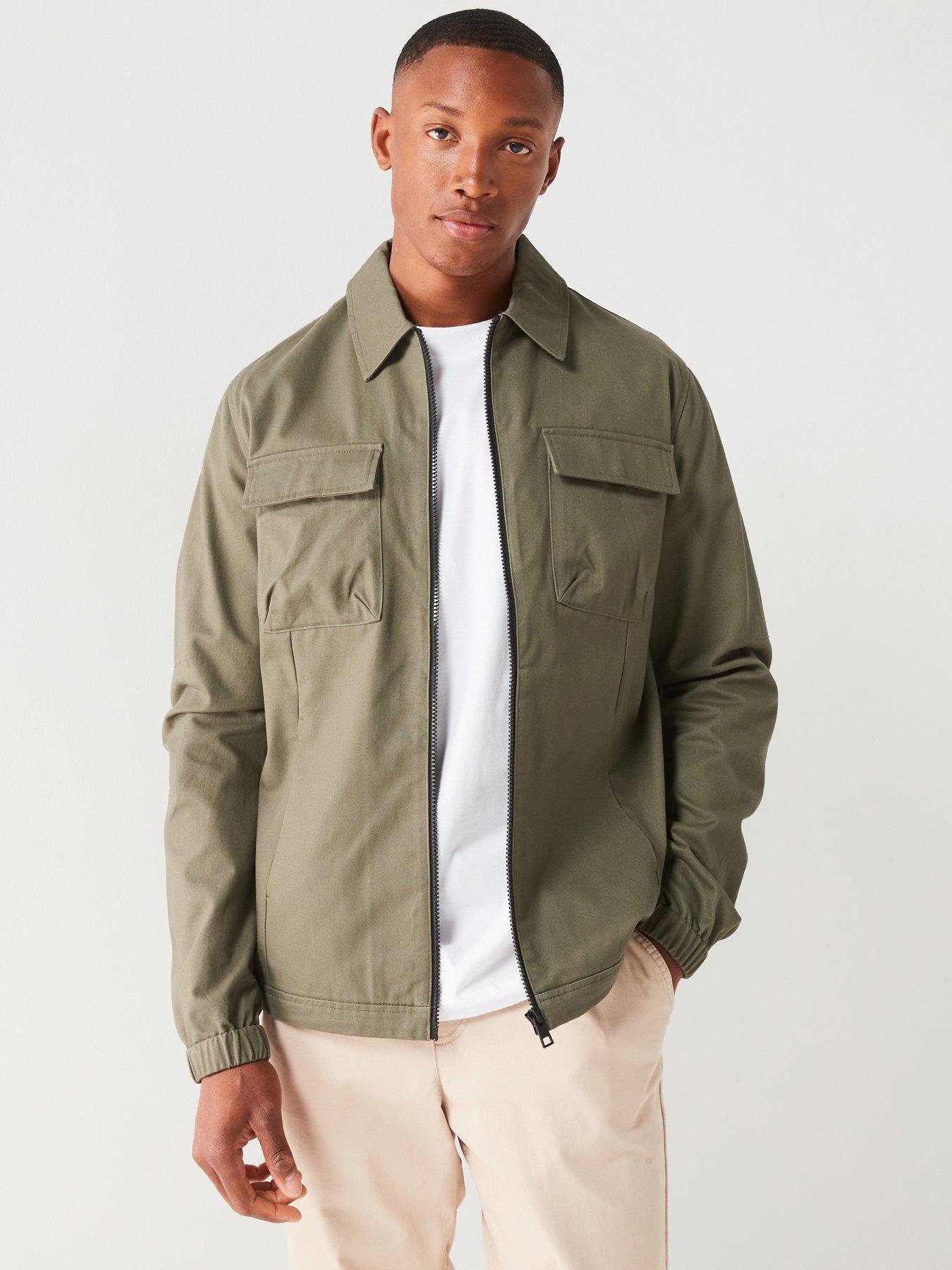 Mens Green Coats Jackets Very