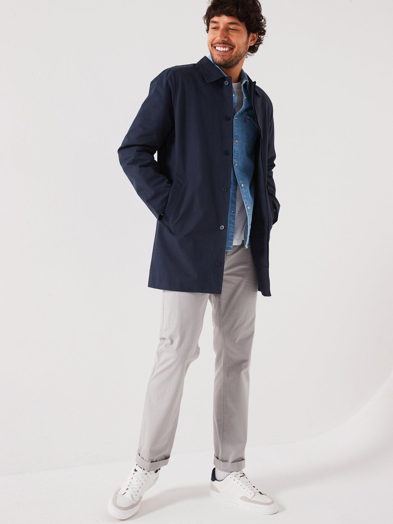 Coats Jackets Mac and Trench Blue 3XL Men Very