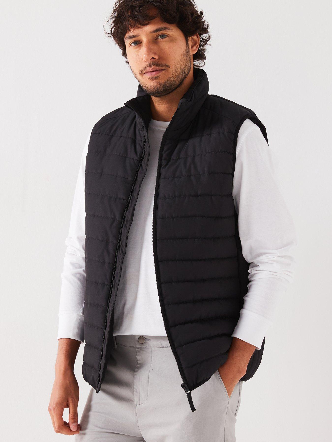 undefined Lightweight Padded Gilet - Black