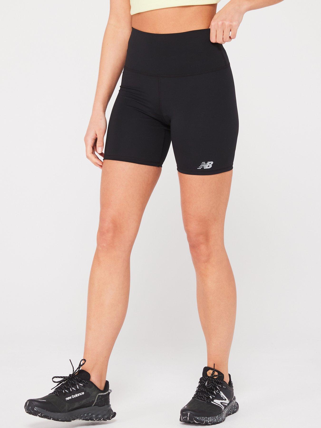 New Balance Women s Running Harmony 6 Inch Bike Shorts Black Very