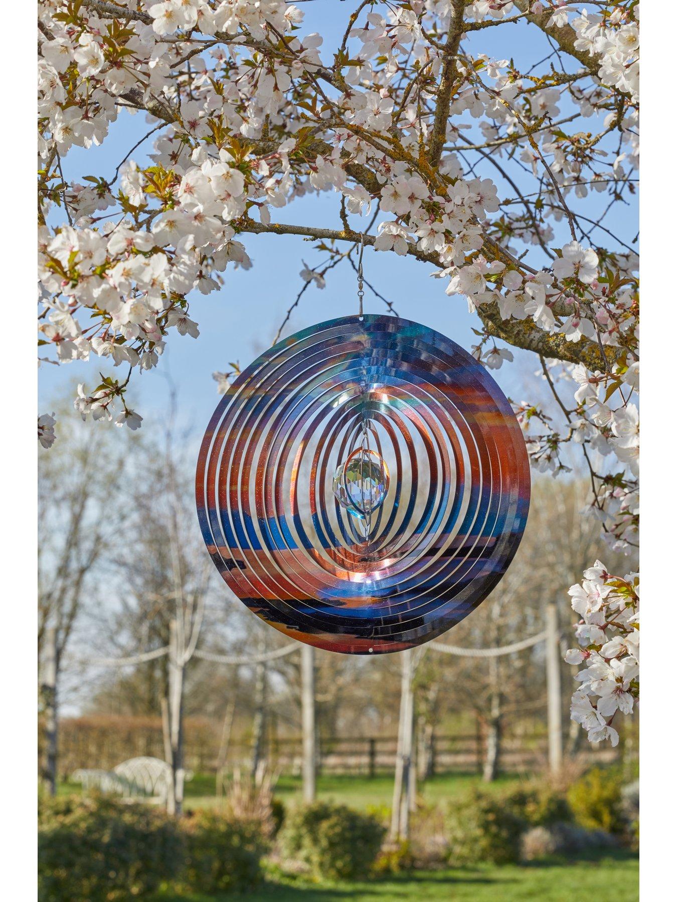 Product photograph of Smart Solar Crystal Sunset Spinner from very.co.uk
