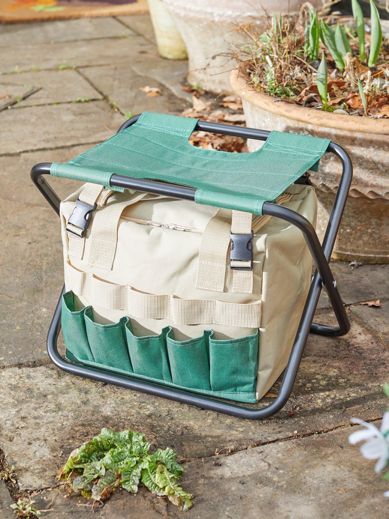 Product photograph of Smart Garden Folding Hobby Seat from very.co.uk