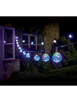 Product photograph of Smart Garden Connectable Firefly Festoon Lights Multi X10 from very.co.uk