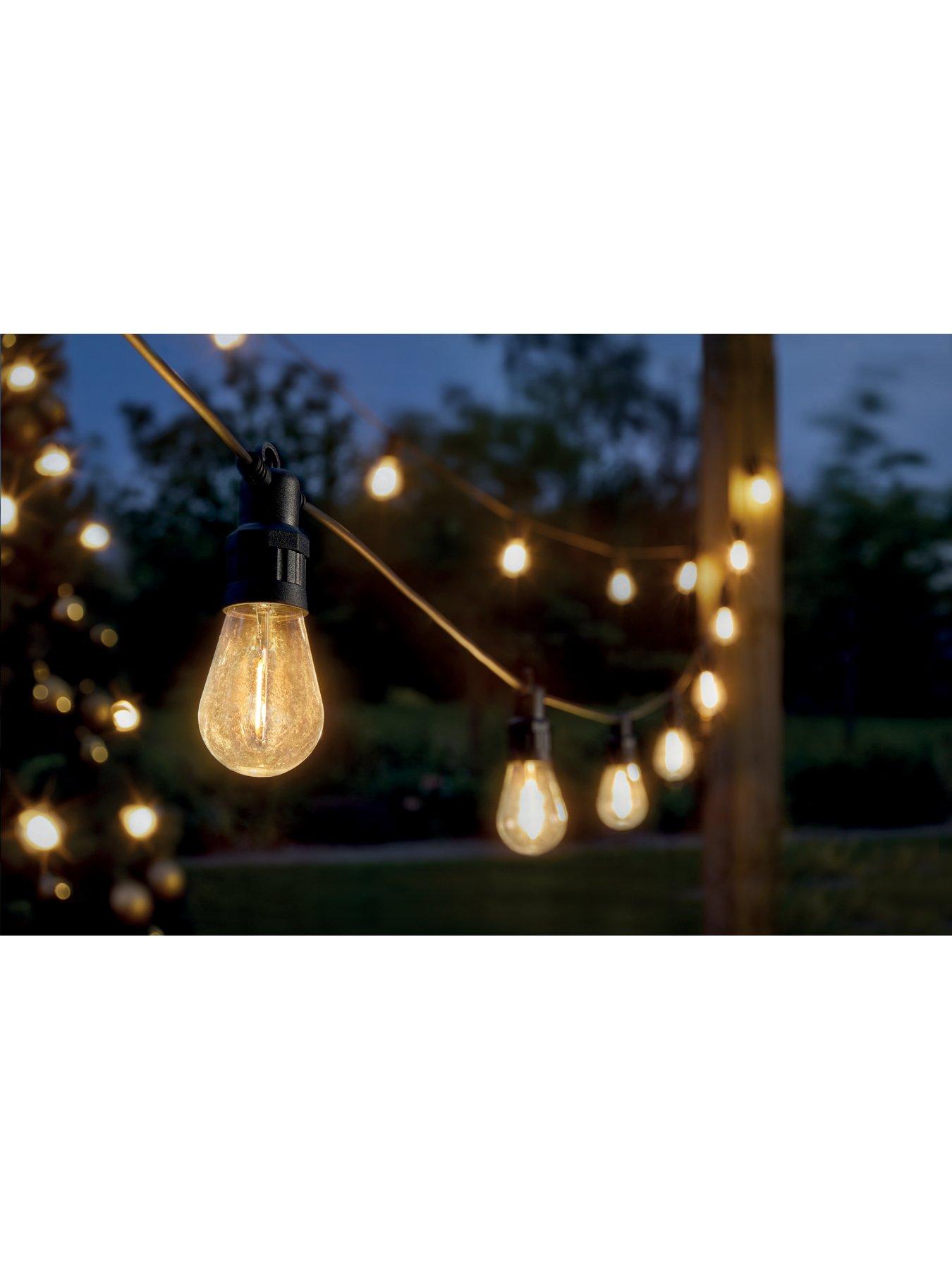 Image 1 of 4 of Smart Garden Vintage Festoon Lights - Warm White - Set of 10