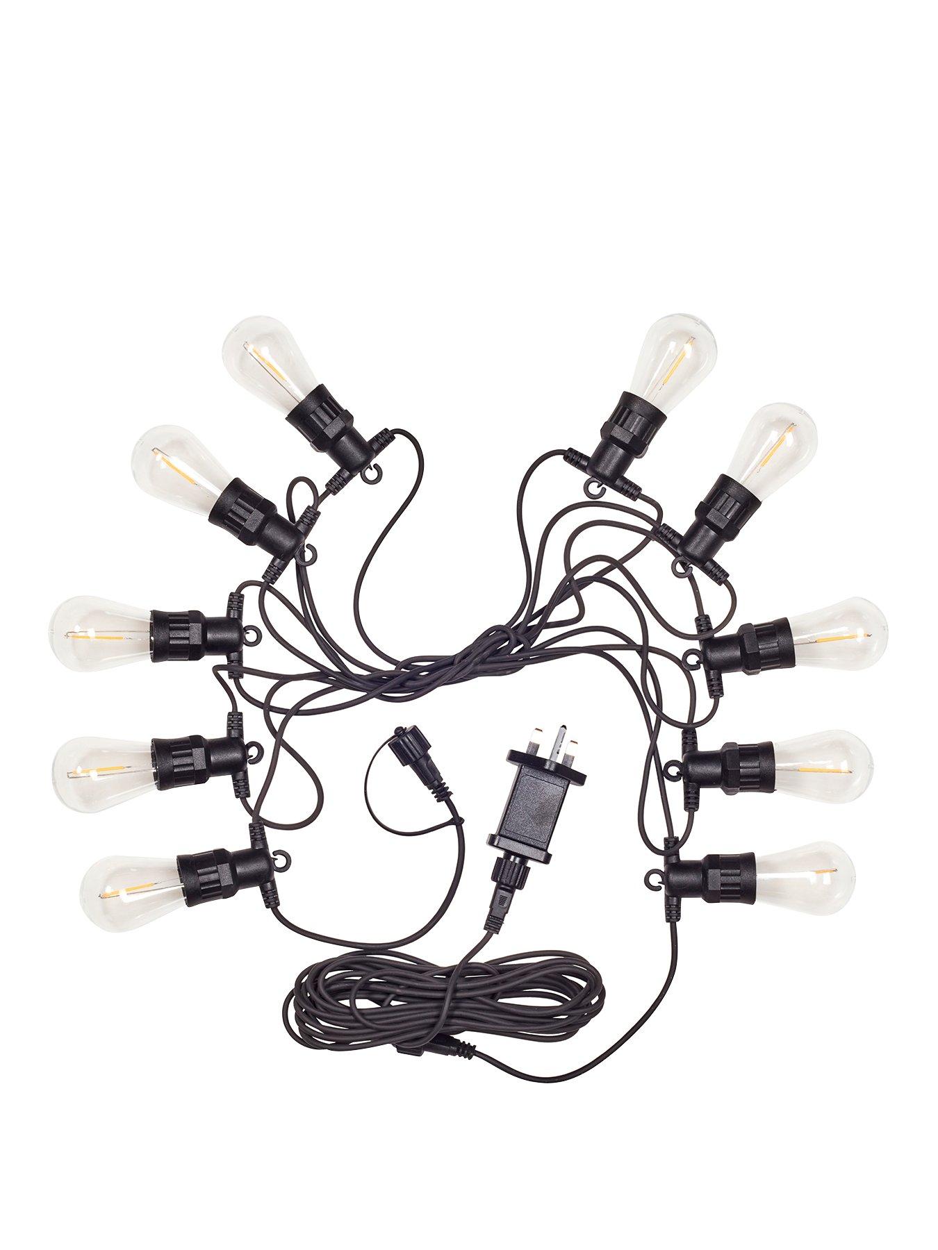Image 3 of 4 of Smart Garden Vintage Festoon Lights - Warm White - Set of 10