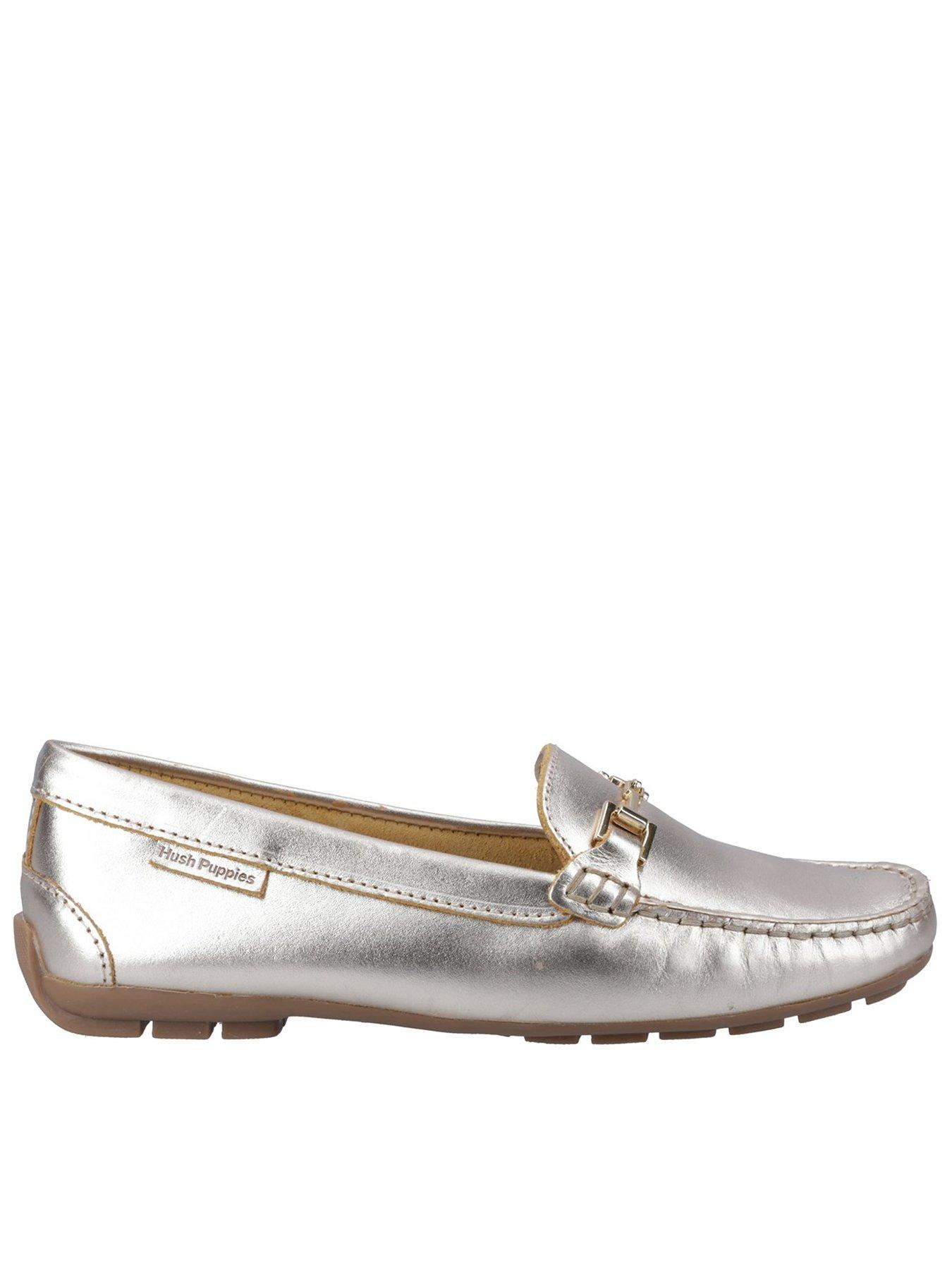 Hush Puppies Eleanor Snaffle Trim Loafer Gold Very