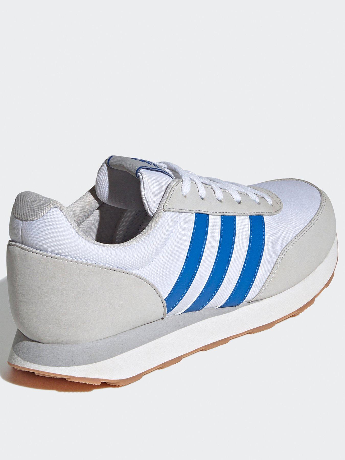 adidas Sportswear Men's Run 60s 3.0 Trainers - White/Blue | Very.co.uk