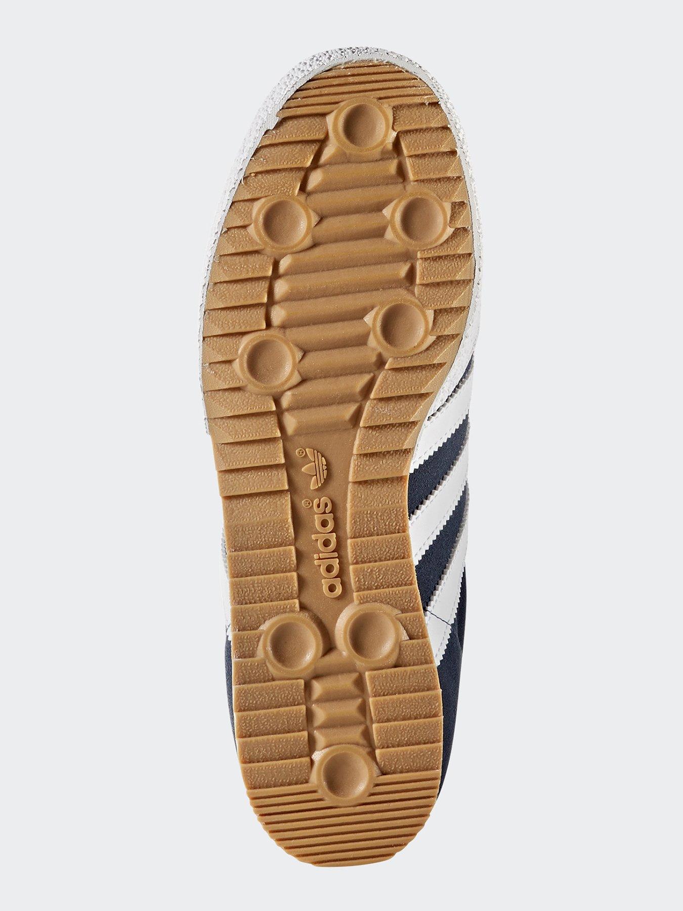 Image 6 of 7 of adidas Originals Mens Samba Super Suede Trainers - Navy/white
