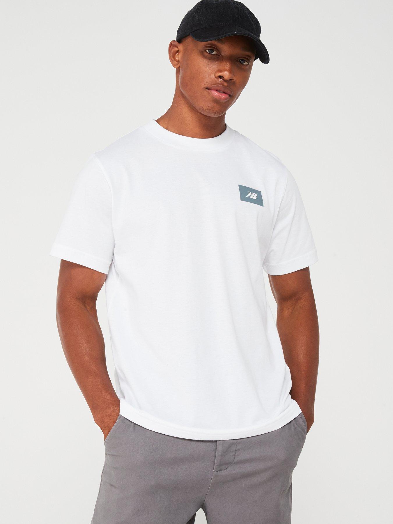 undefined Mens Logo Tee - White