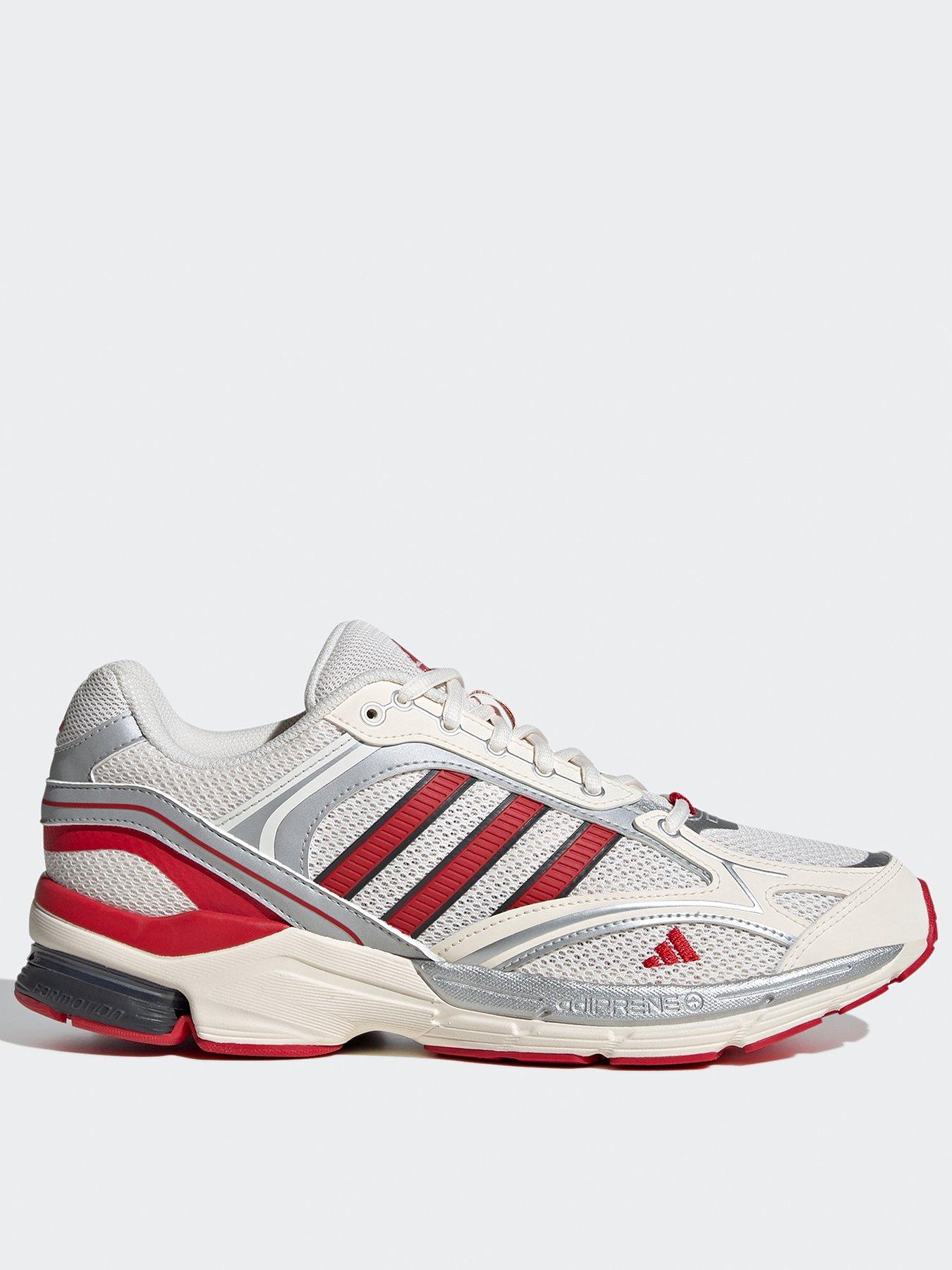 adidas Sportswear Mens Spiritain 2000 Trainers - White/Red | very.co.uk