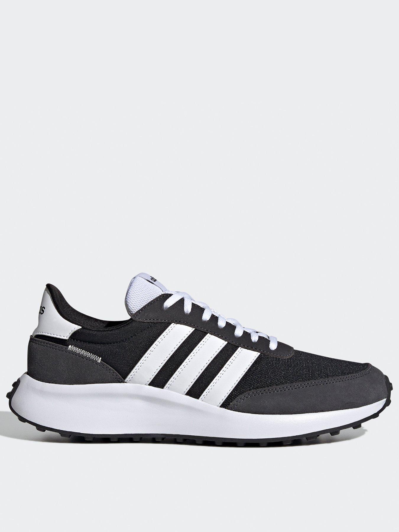 Image 1 of 6 of adidas Sportswear Men's Run 70s Trainers - Black/White