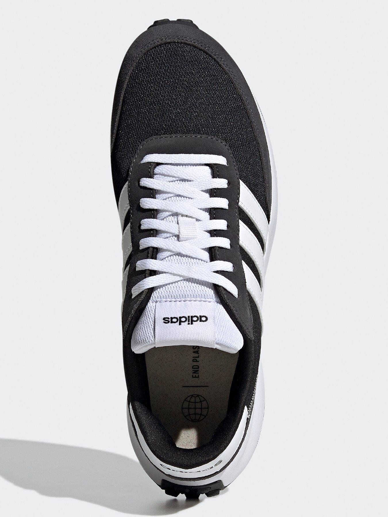 Image 4 of 6 of adidas Sportswear Men's Run 70s Trainers - Black/White