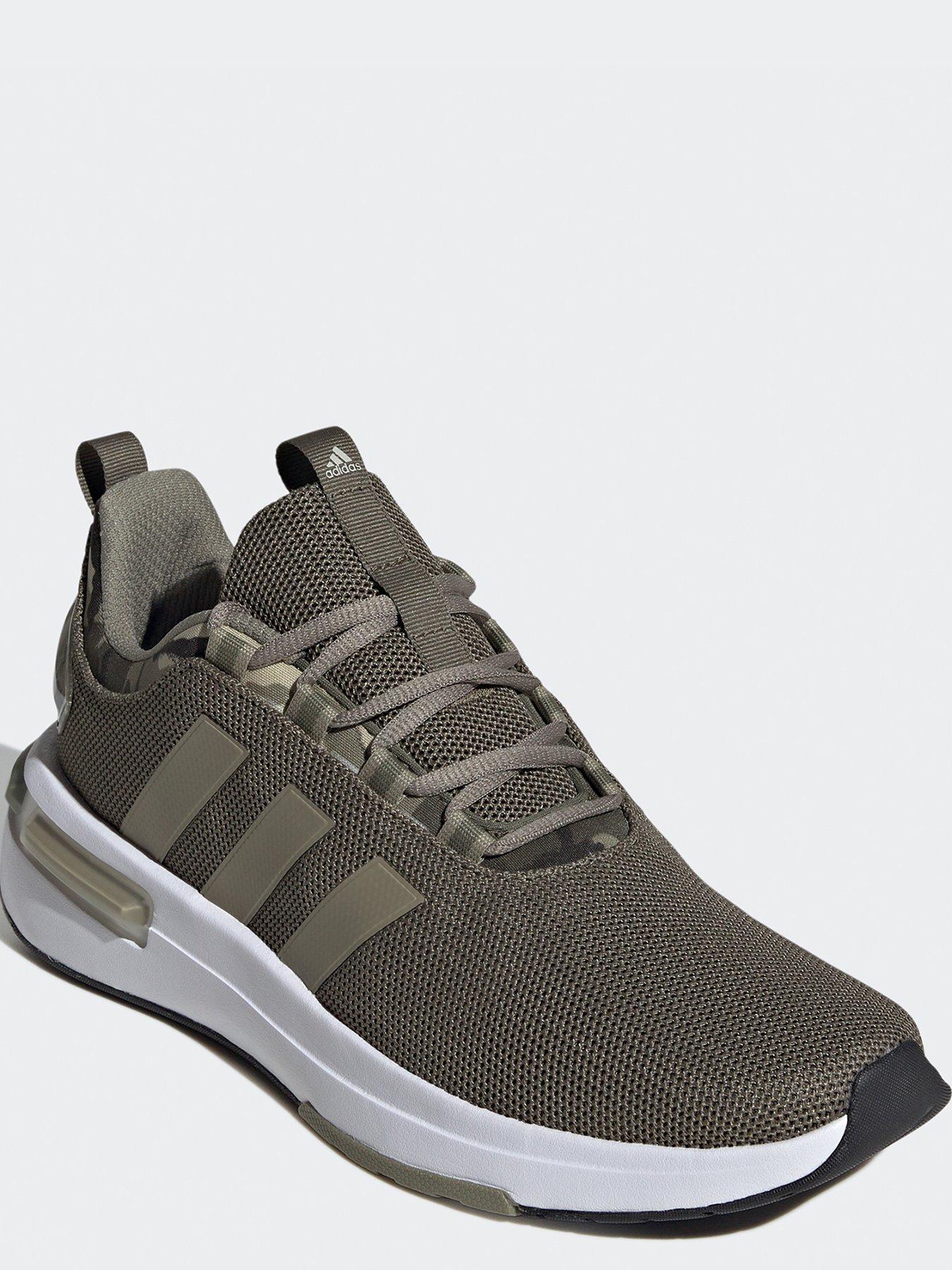 Adidas mens khaki trainers online