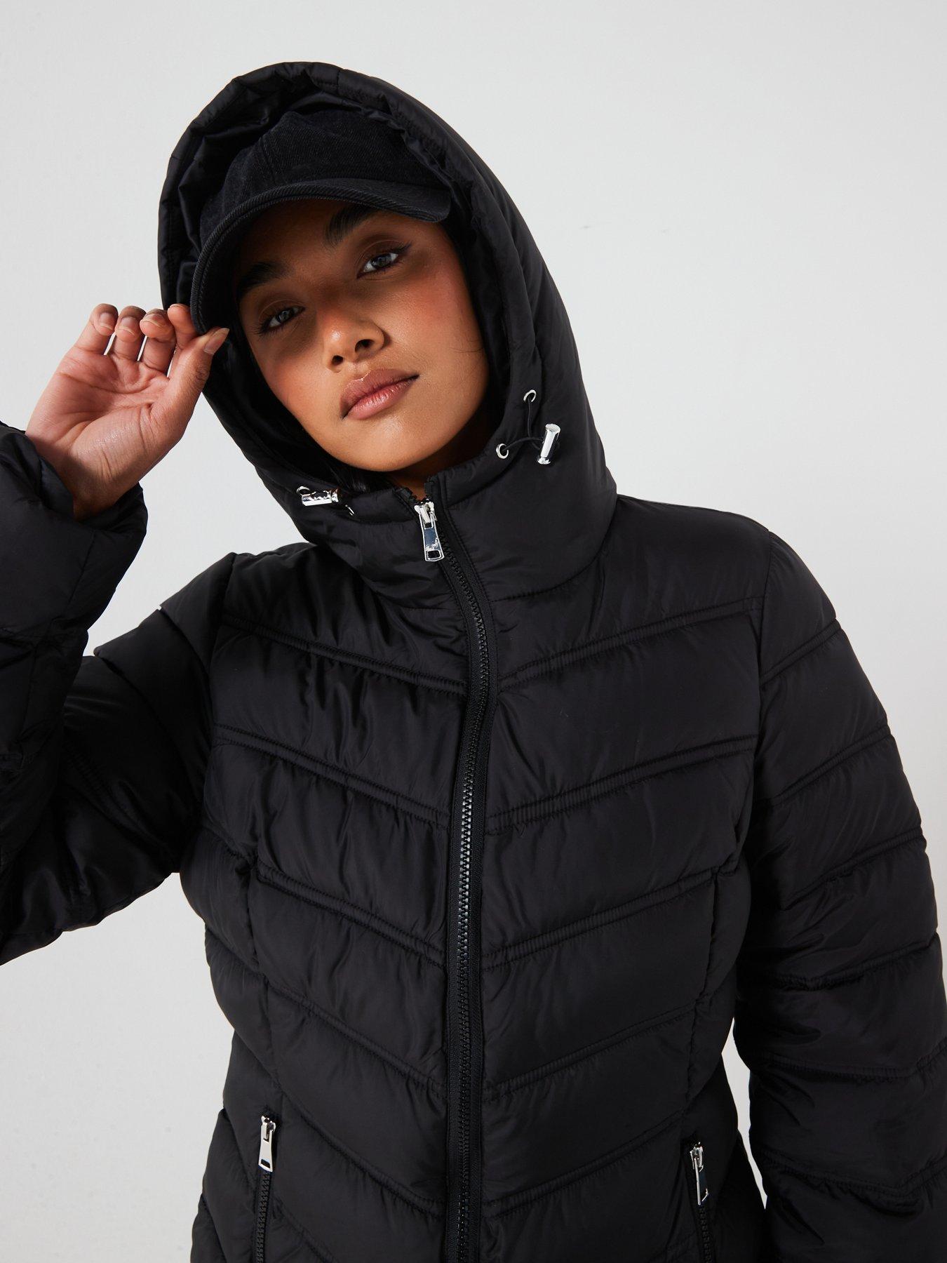 Everyday Sorona Wadded Short Jacket Black Very