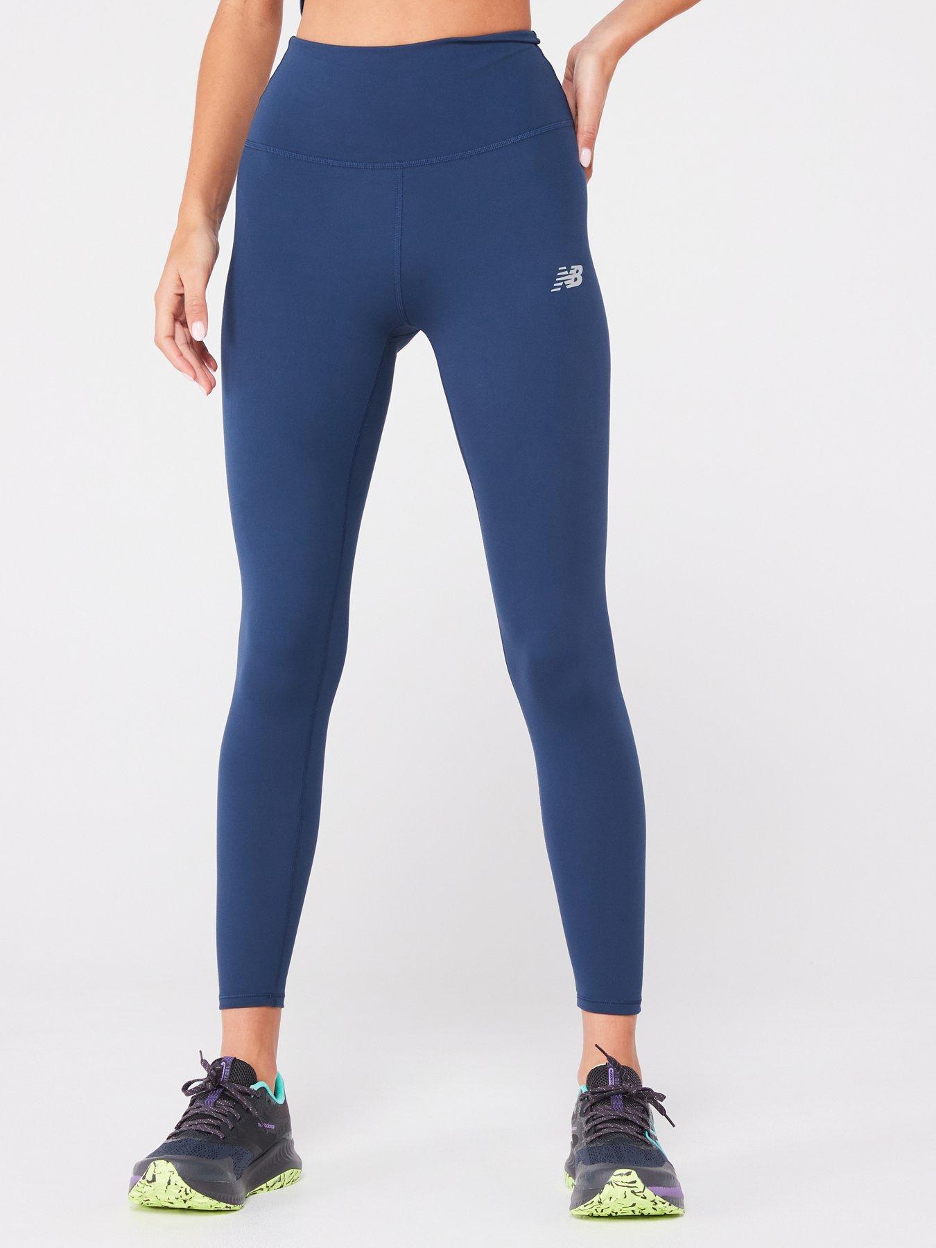 The North Face FLEX MID RISE - Leggings - shady blue/blue 