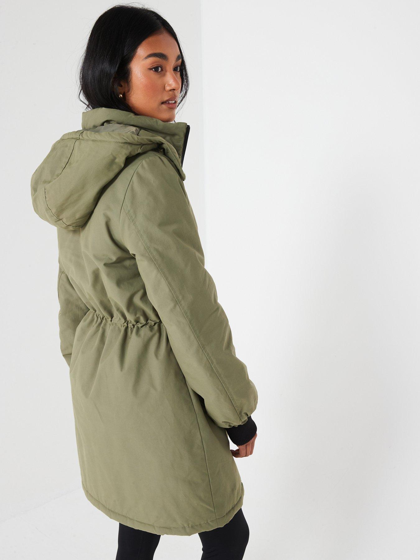 Padded hooded parka hotsell