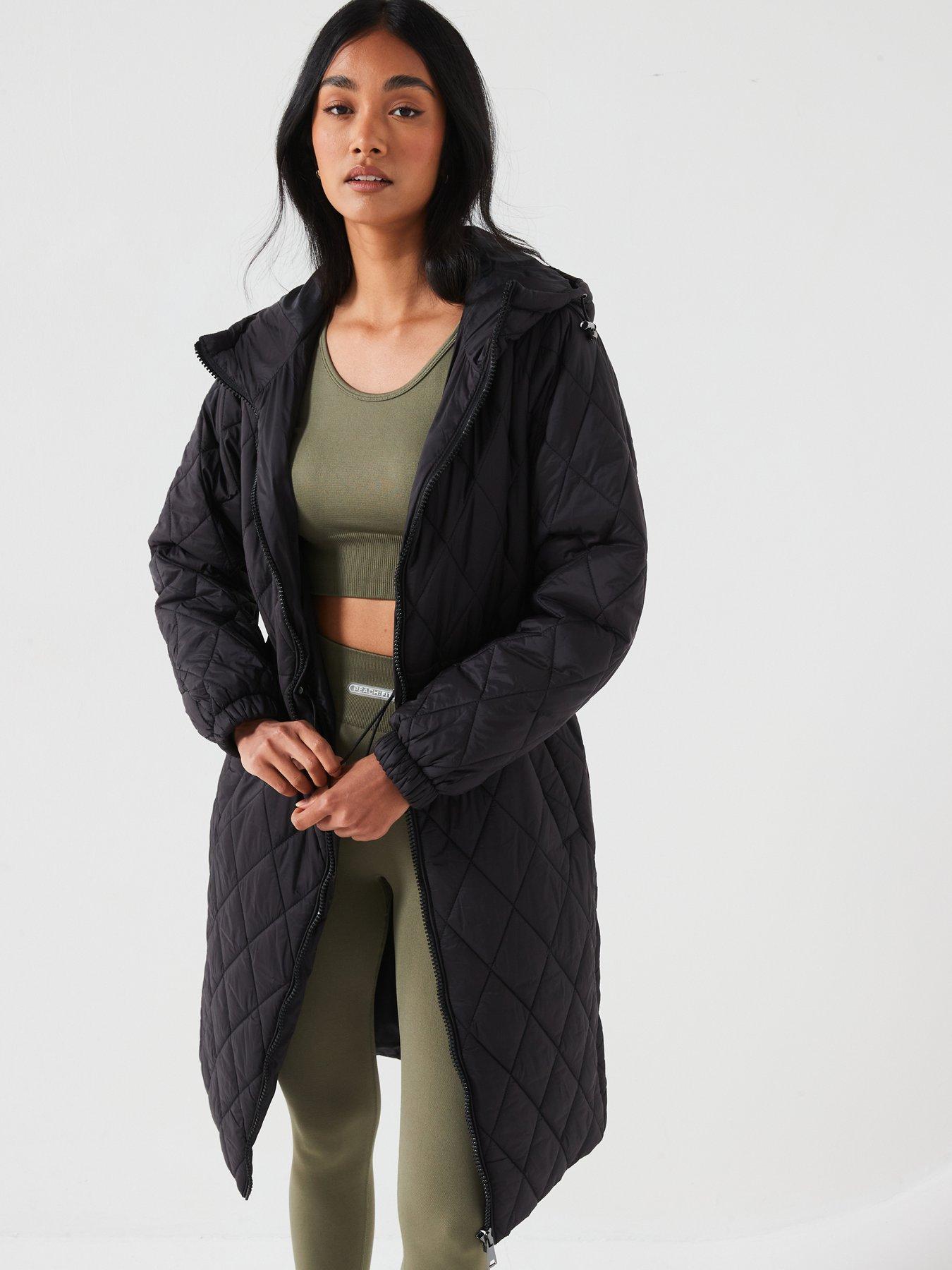 Image 5 of 6 of V by Very Lightweight Quilted Jacket - Black