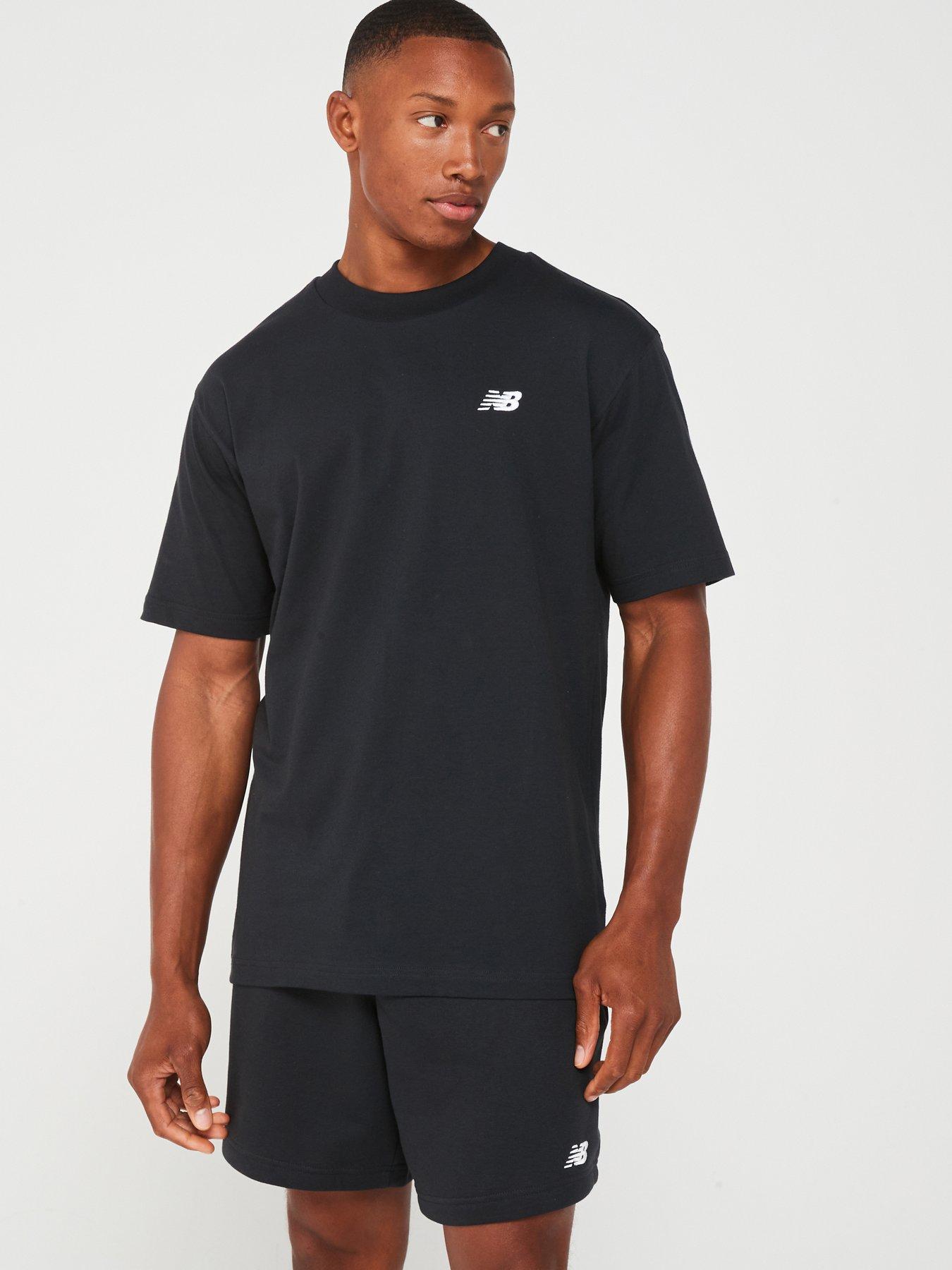 Image 1 of 4 of New Balance Mens Small Logo T-Shirt - Black