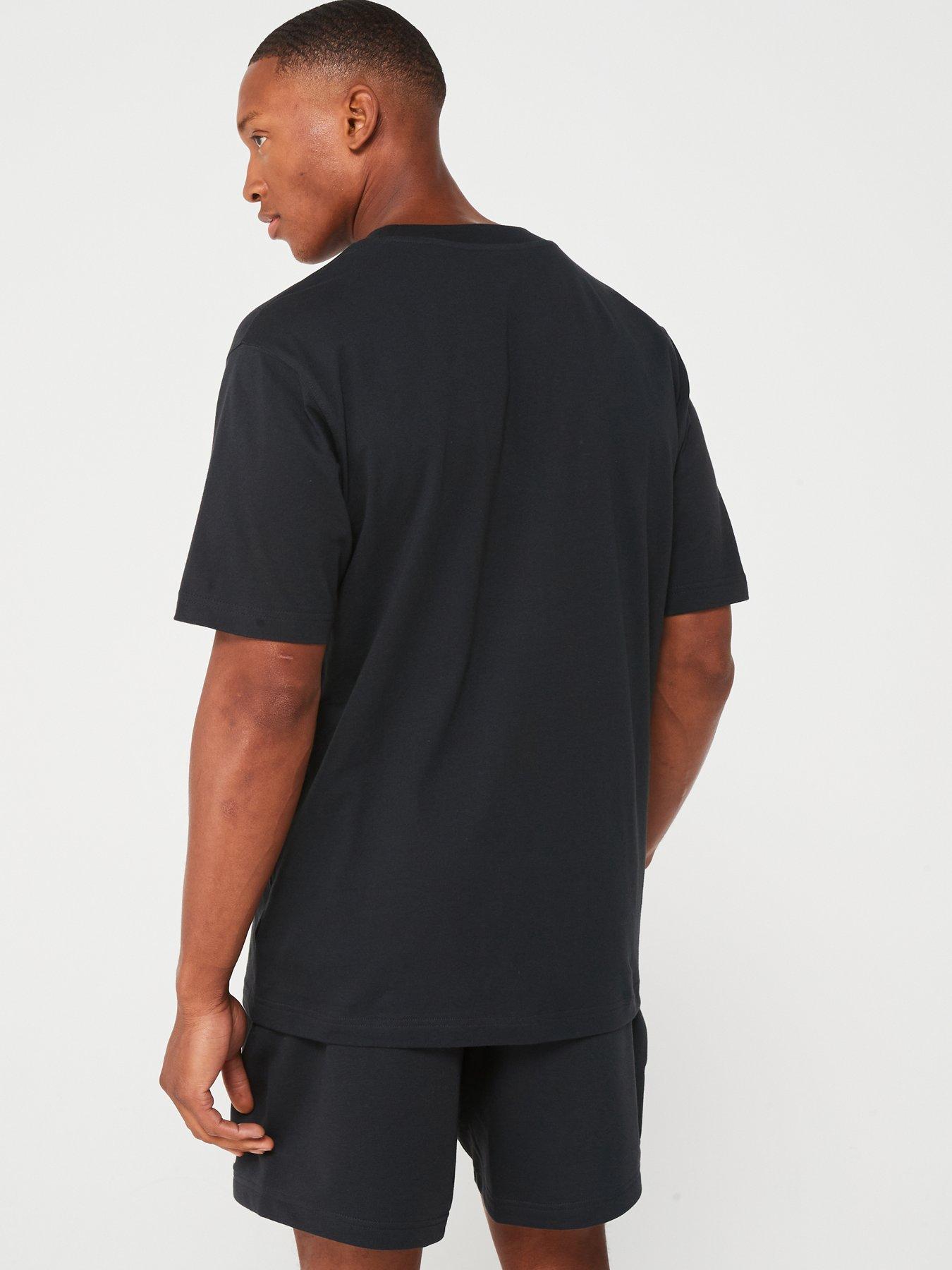 Image 2 of 4 of New Balance Mens Small Logo T-Shirt - Black