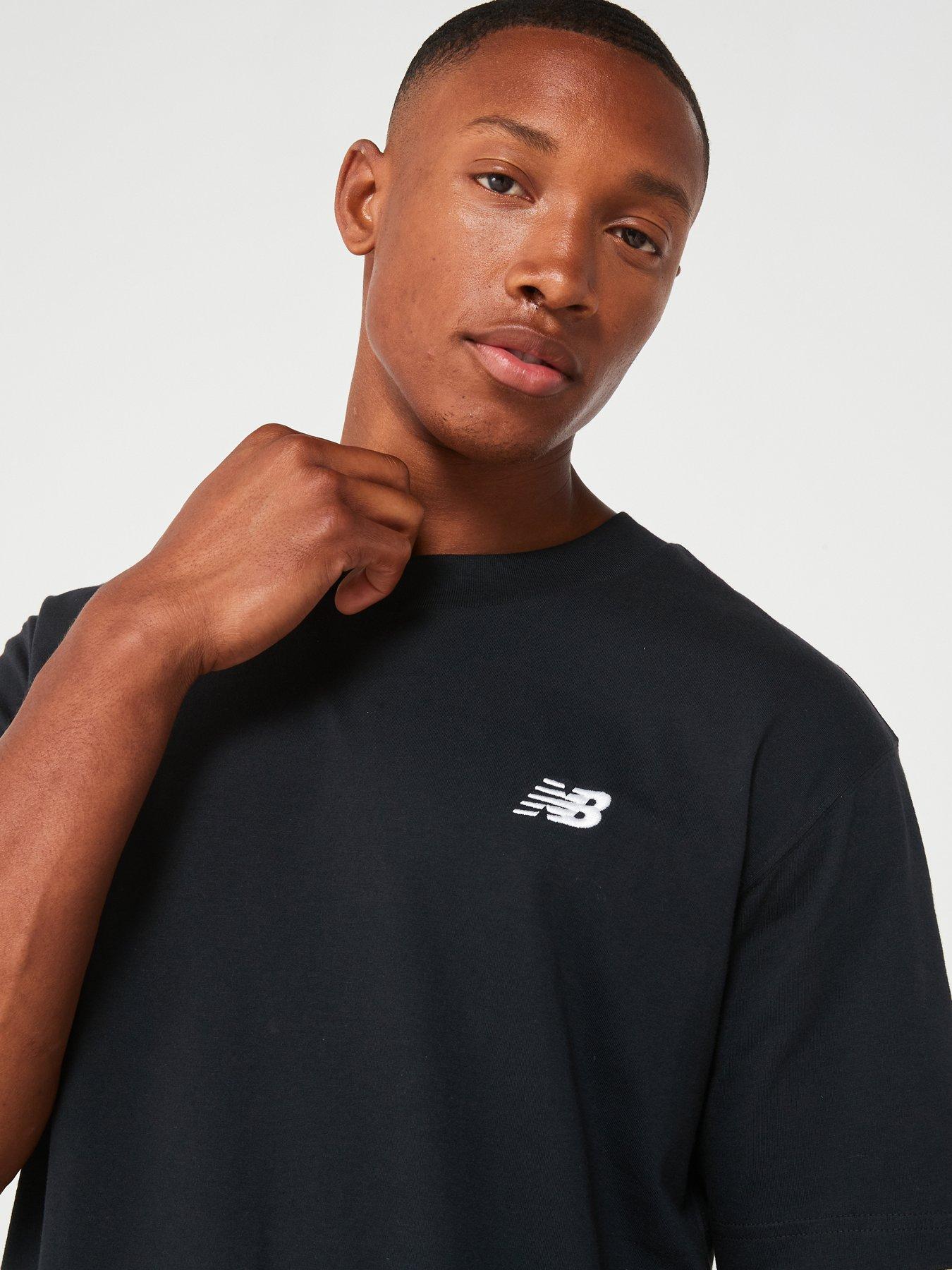 Image 4 of 4 of New Balance Mens Small Logo T-Shirt - Black