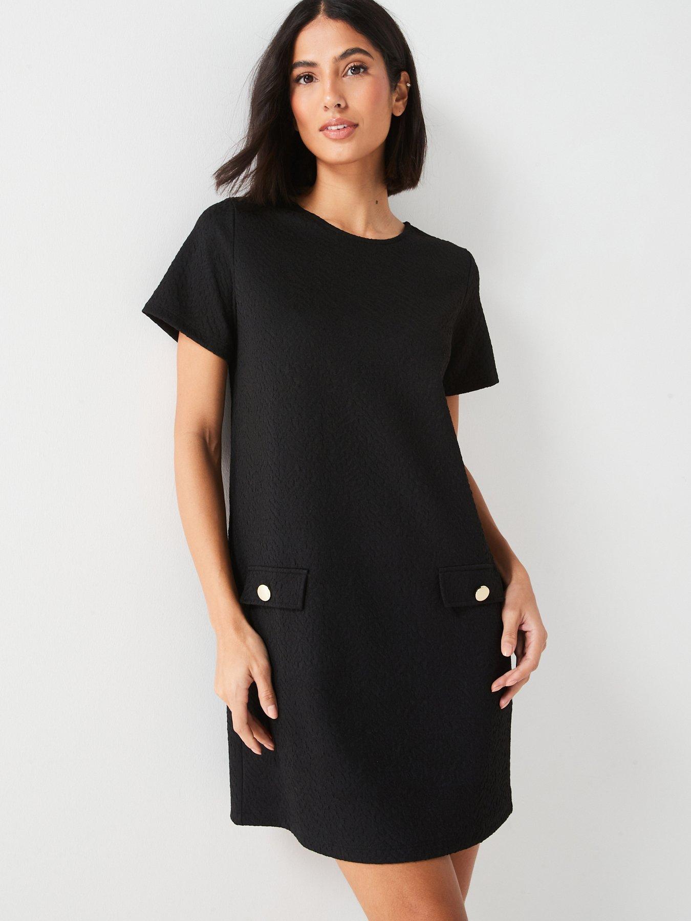 Black shift dress uk hotsell