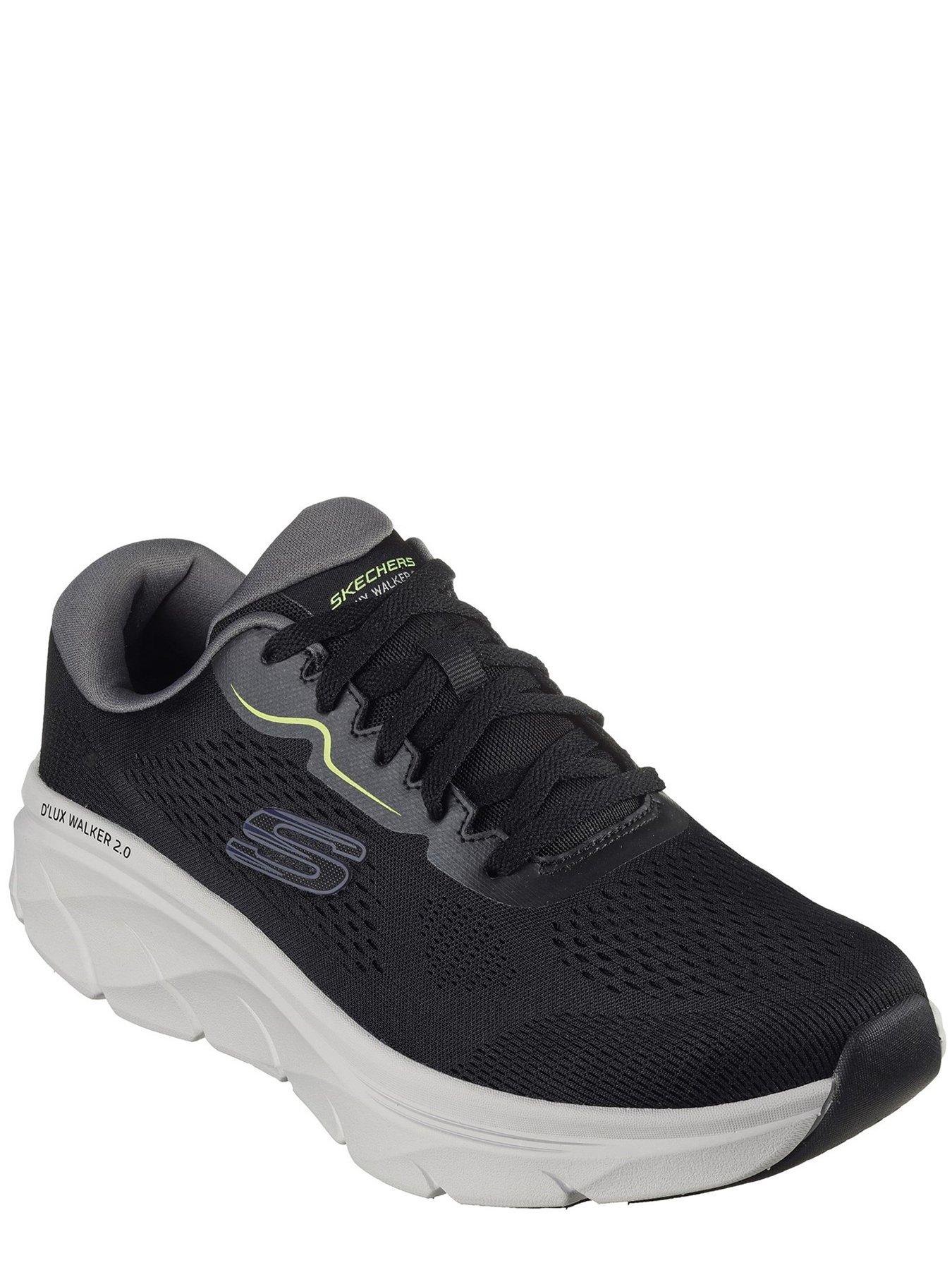 Skechers D'Lux Walker 2.0 Trainers - Black | Very.co.uk