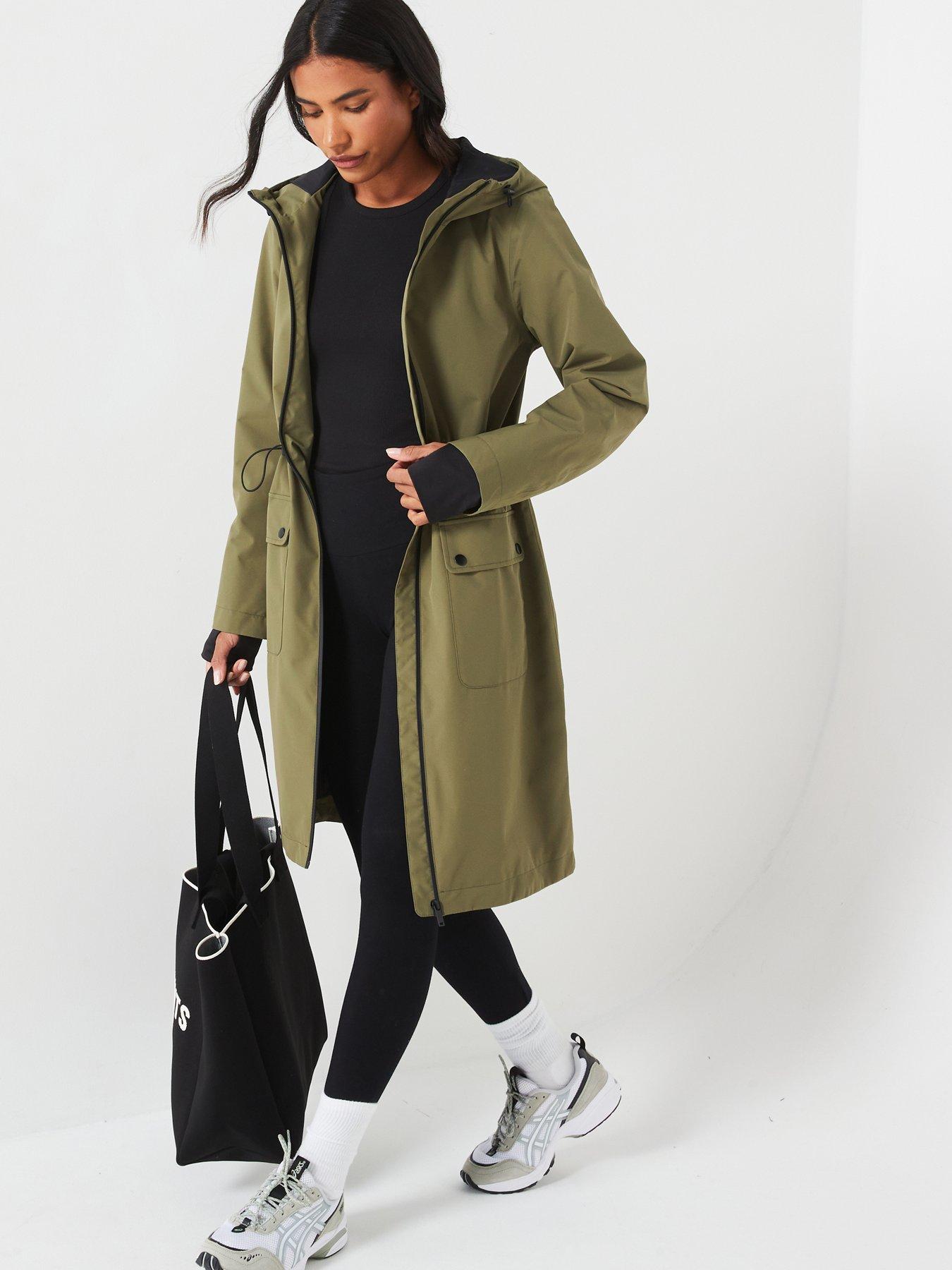 Khaki green waterproof jacket hotsell