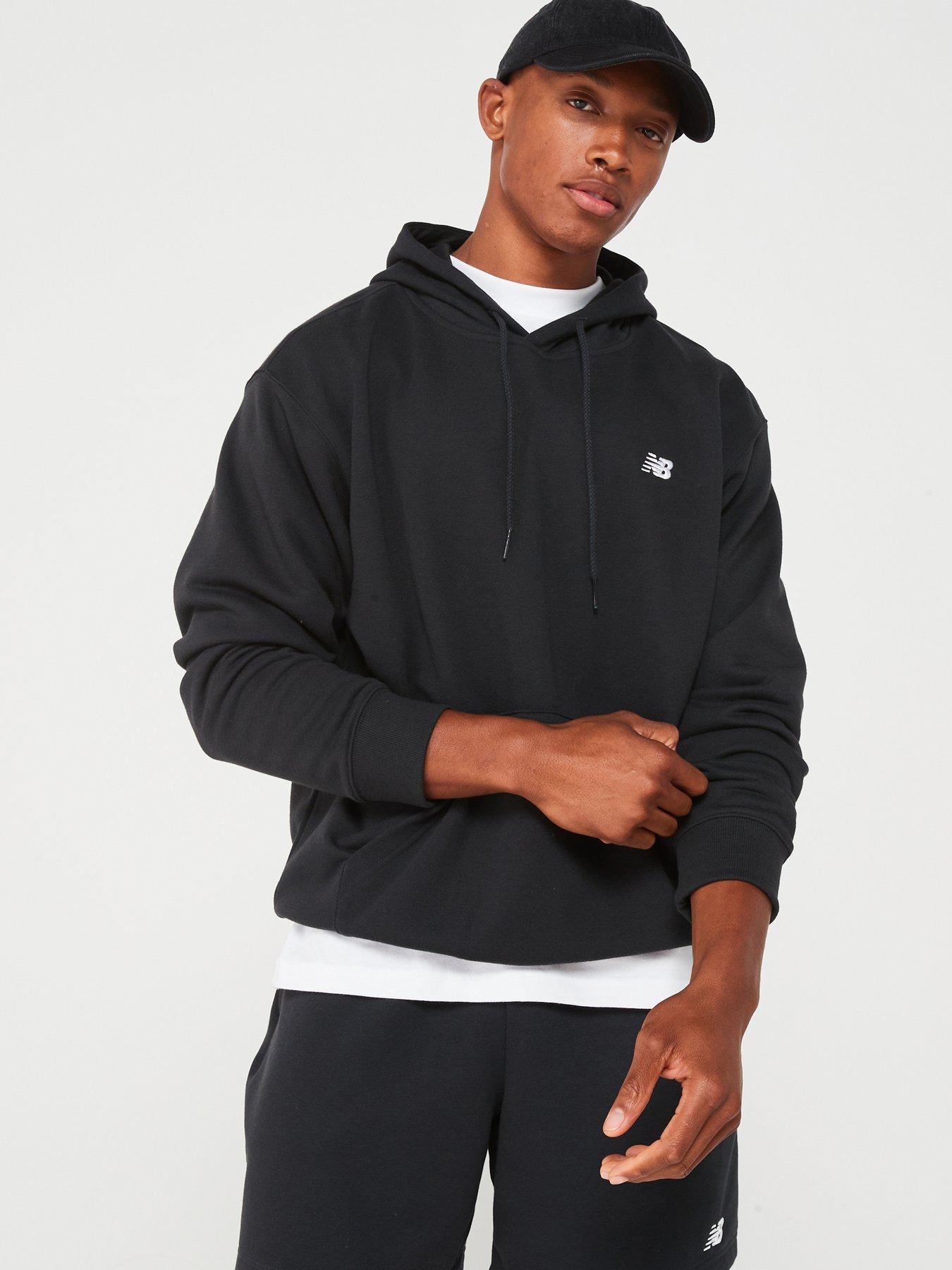 Black french terry hoodie best sale