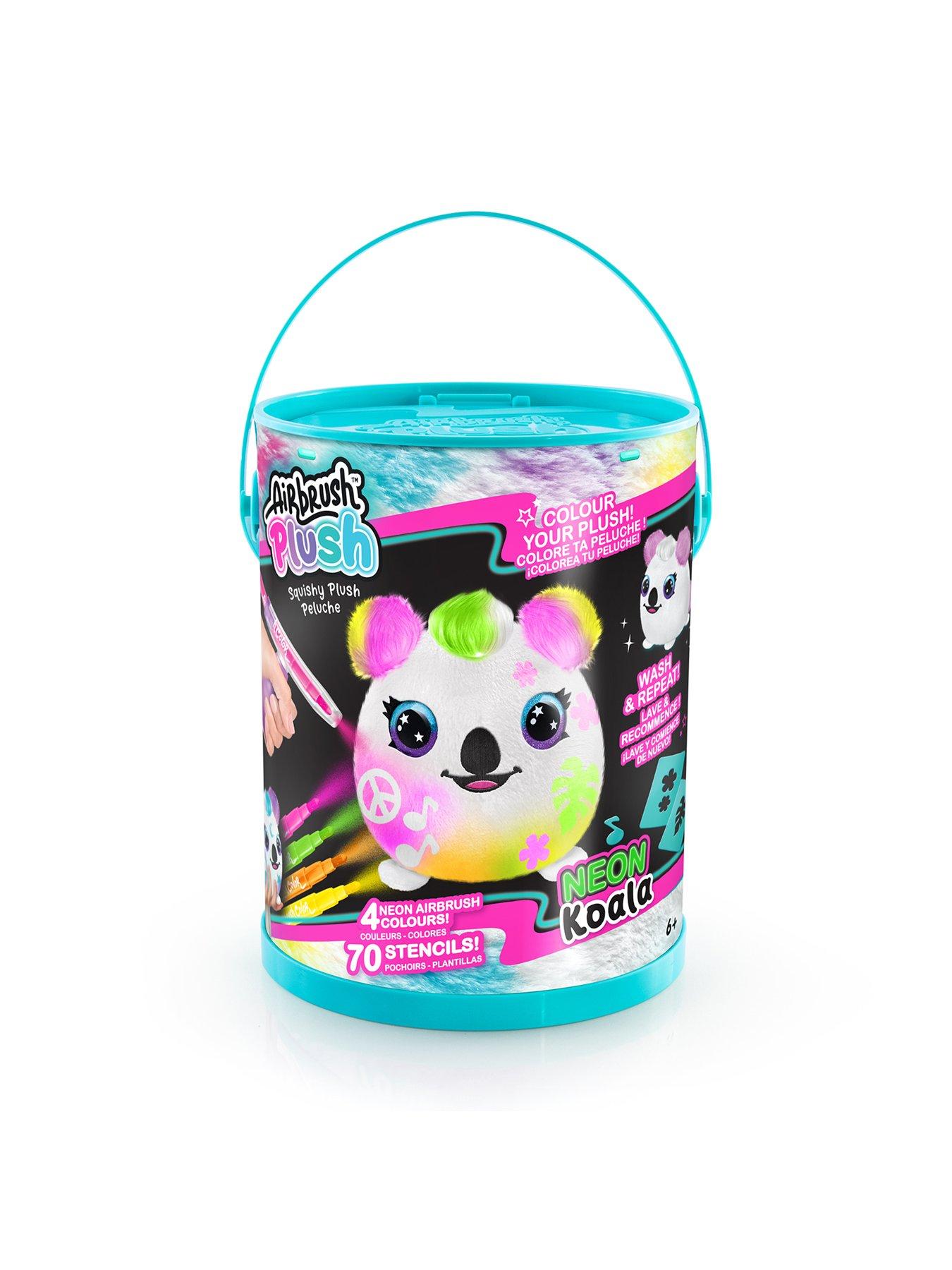 Image 2 of 7 of Airbrush Plush Squishy Neon