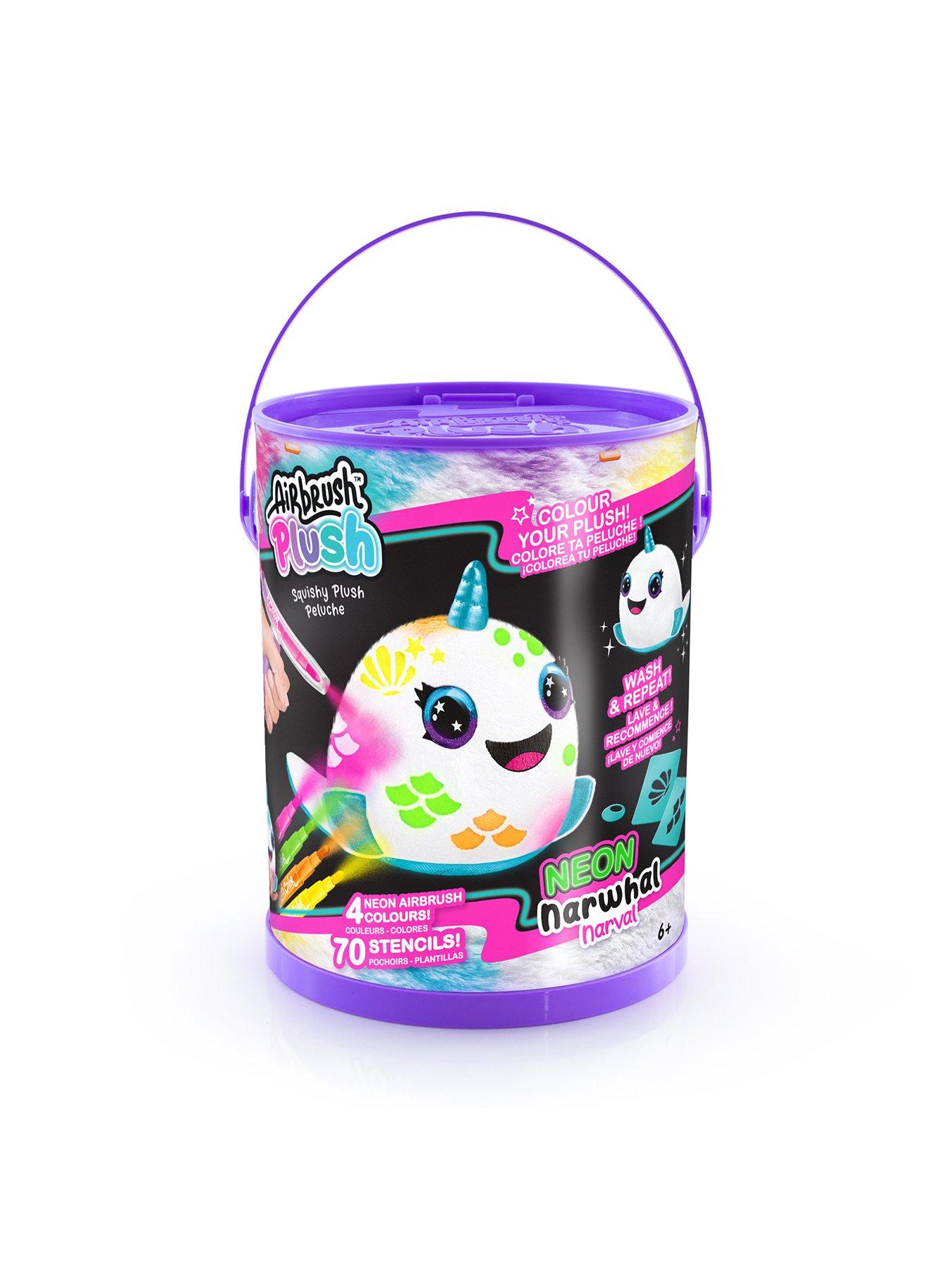 Image 3 of 7 of Airbrush Plush Squishy Neon