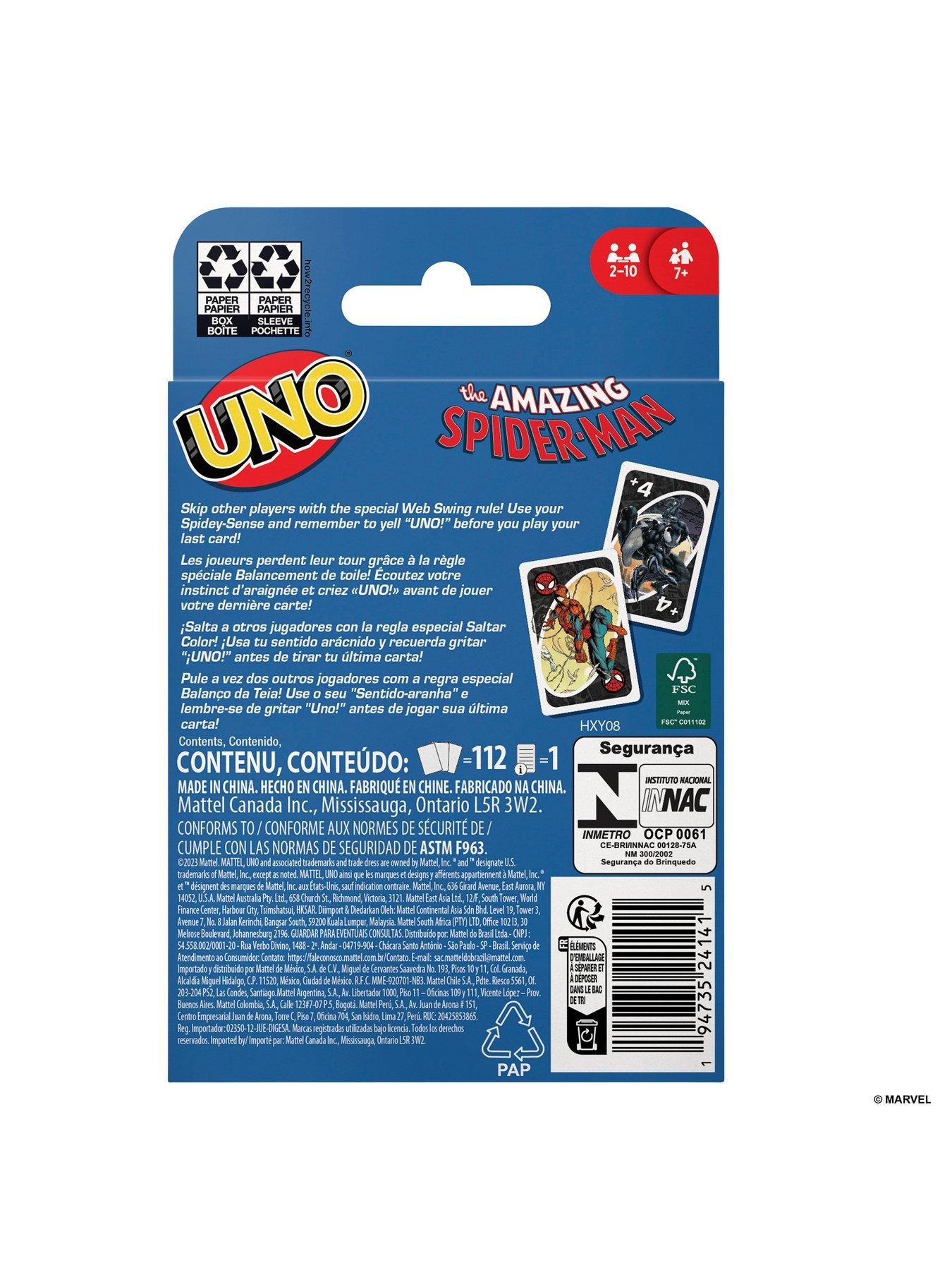 UNO Spiderman 3 Special Edition Card hotsell Game