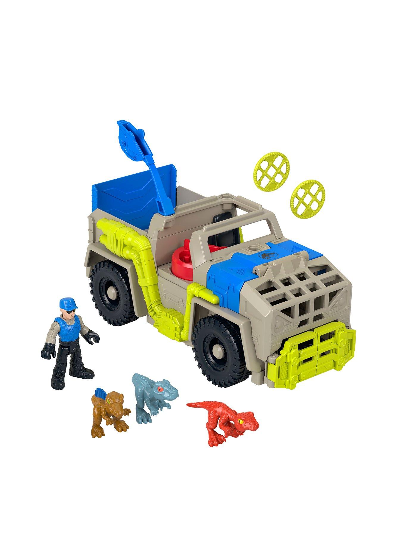 undefined Jurassic World Track  &  Transport Dino Truck  &  Figure Set