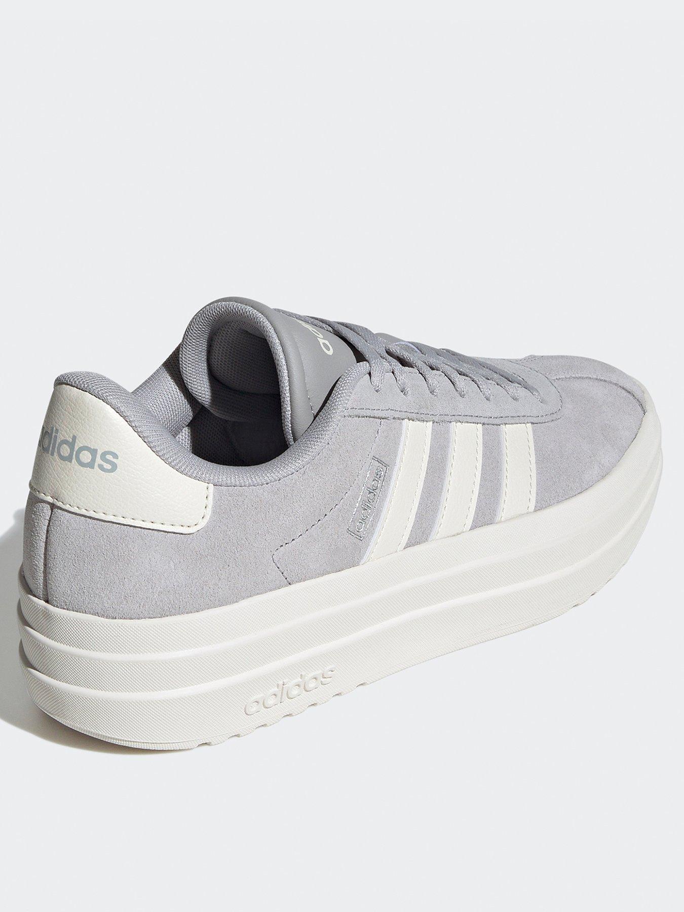 Image 3 of 8 of adidas Sportswear Women's VL Court Bold Trainers - Grey/White