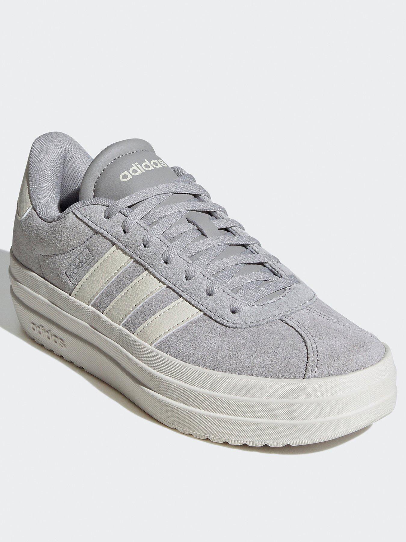 Image 4 of 8 of adidas Sportswear Women's VL Court Bold Trainers - Grey/White