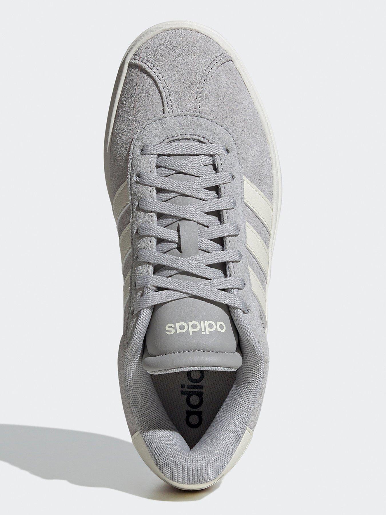 Image 5 of 8 of adidas Sportswear Women's VL Court Bold Trainers - Grey/White