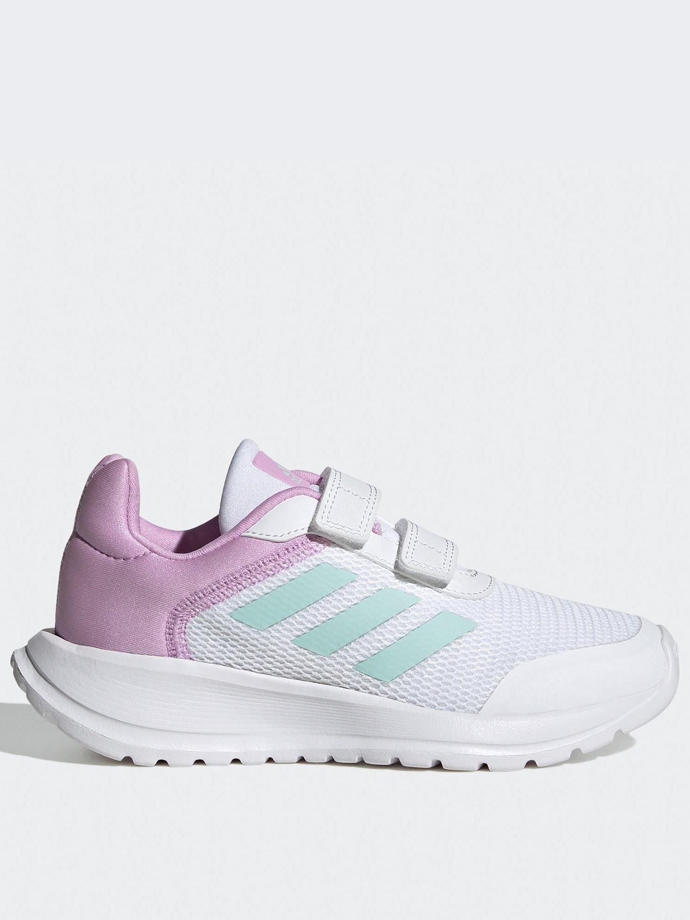 Adidas Sportswear Kids Girls Tensaur Run 2.0 Trainers - White Multi