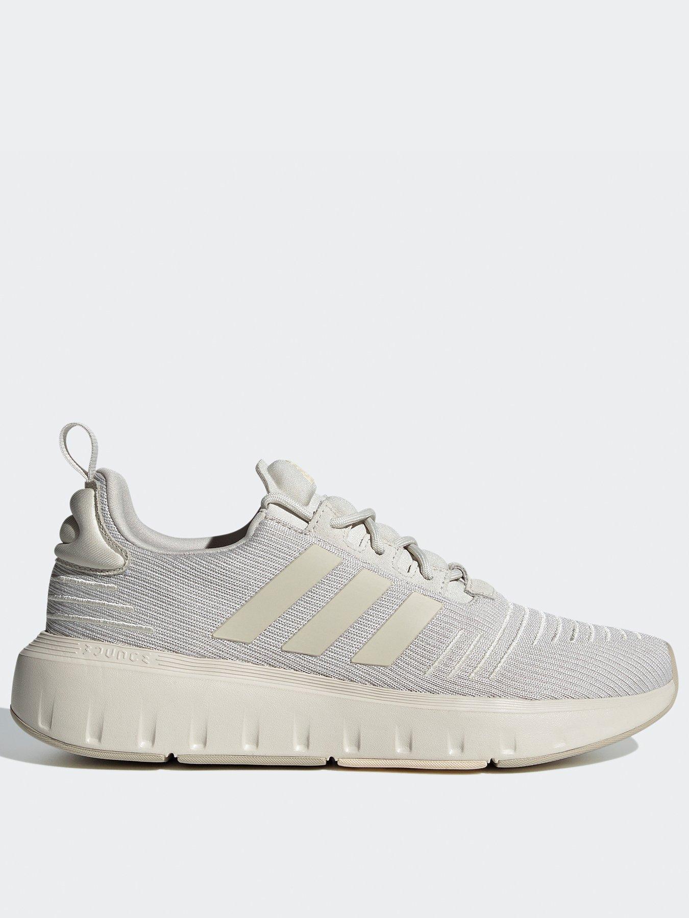 Ladies adidas best sale trainers grey