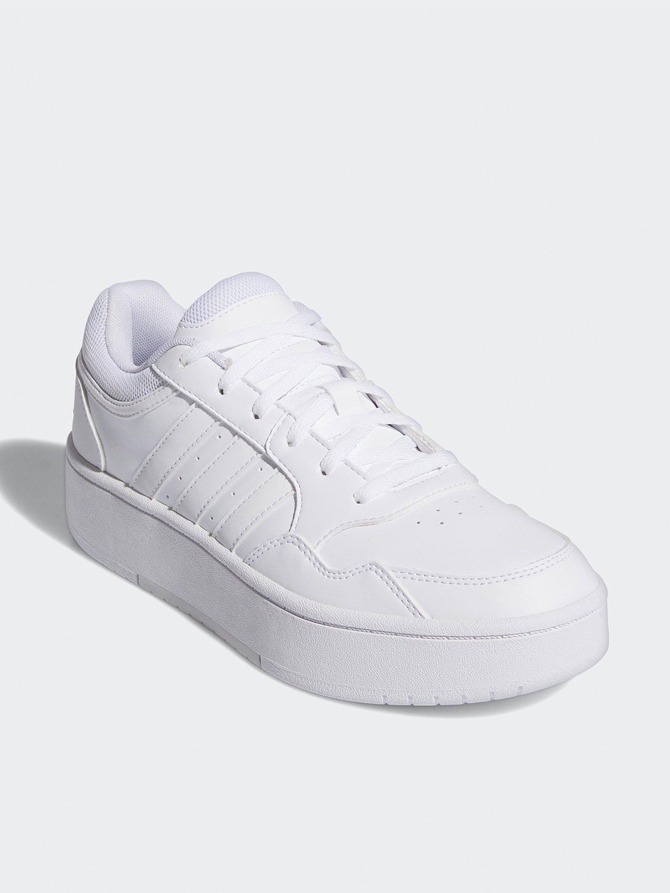 Image 4 of 8 of adidas Sportswear Women's Hoops 3.0 Bold Trainers - White