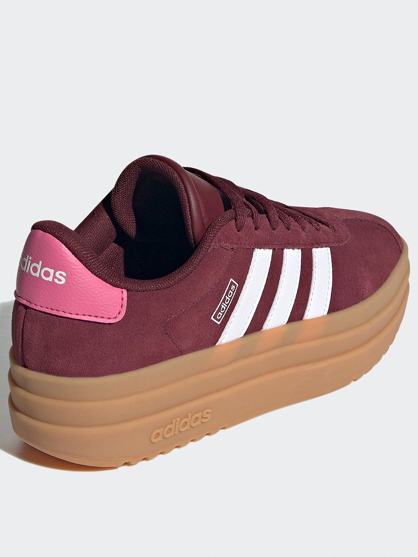 adidas Sportswear Junior Girls VL Court Bold Trainers - Red/Pink | Very ...