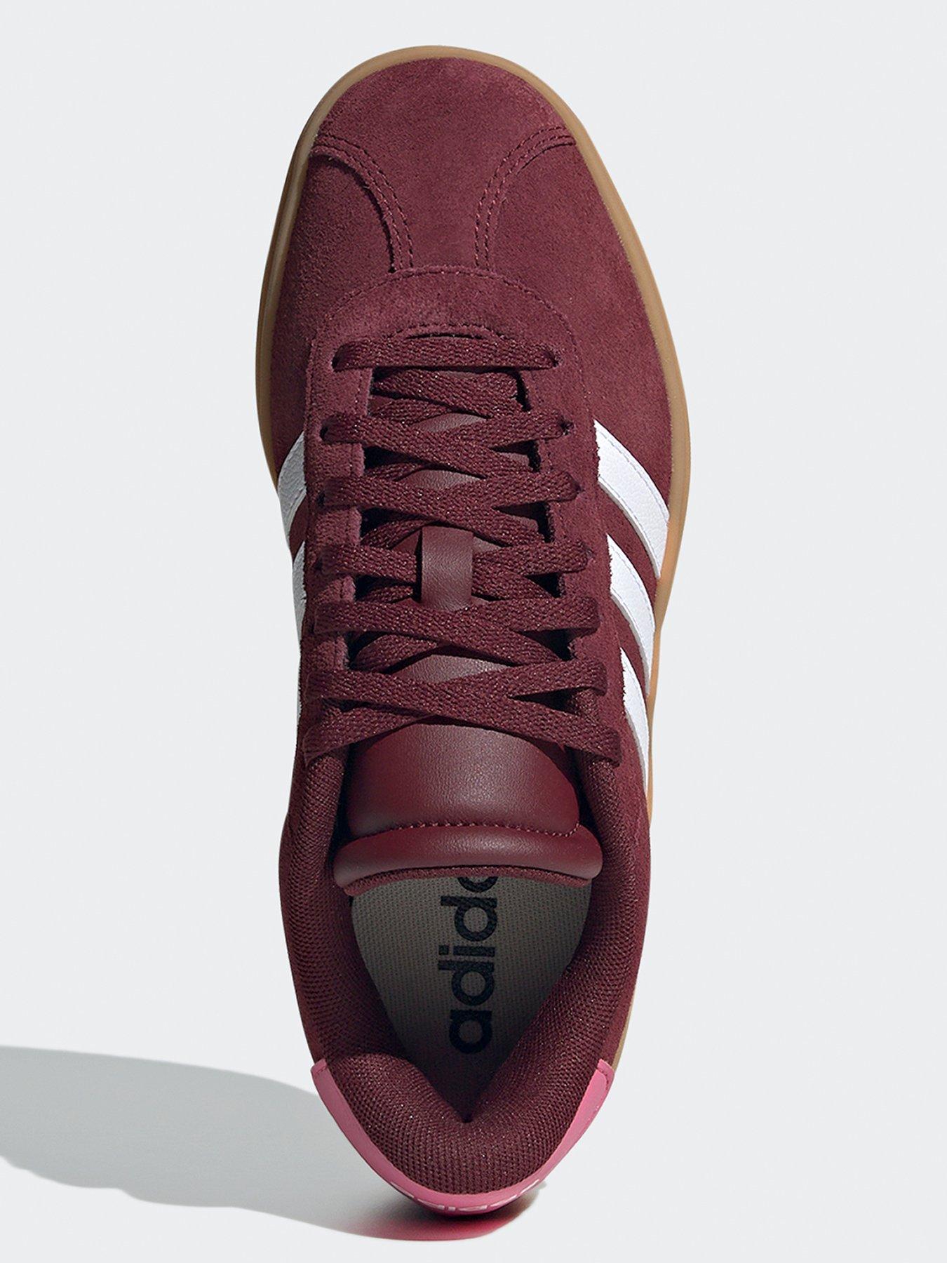 Image 3 of 5 of adidas Sportswear Junior Girls VL Court Bold Trainers - Red/Pink