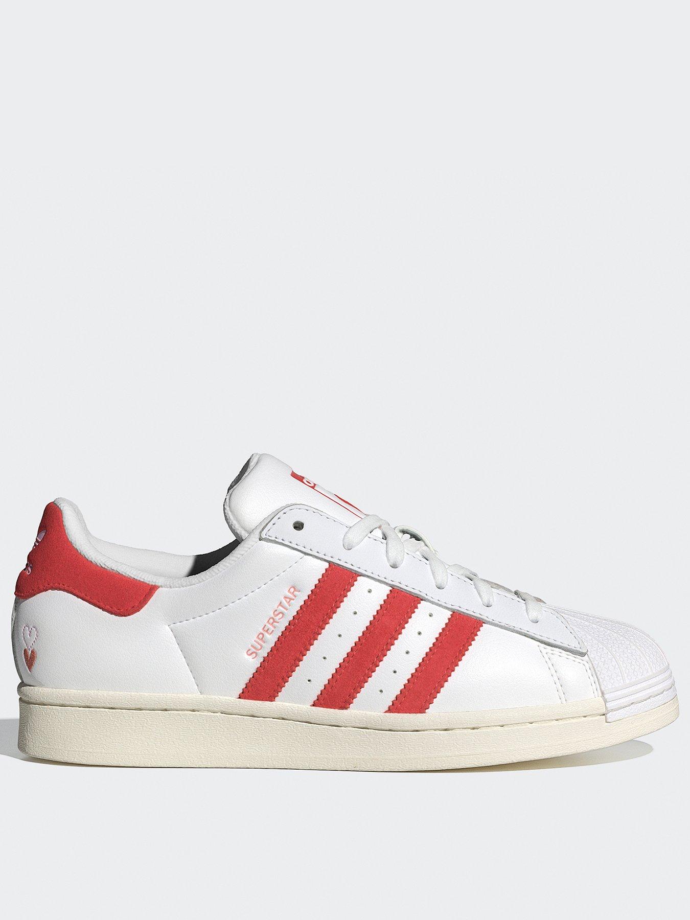 Adidas superstar shop all red uk