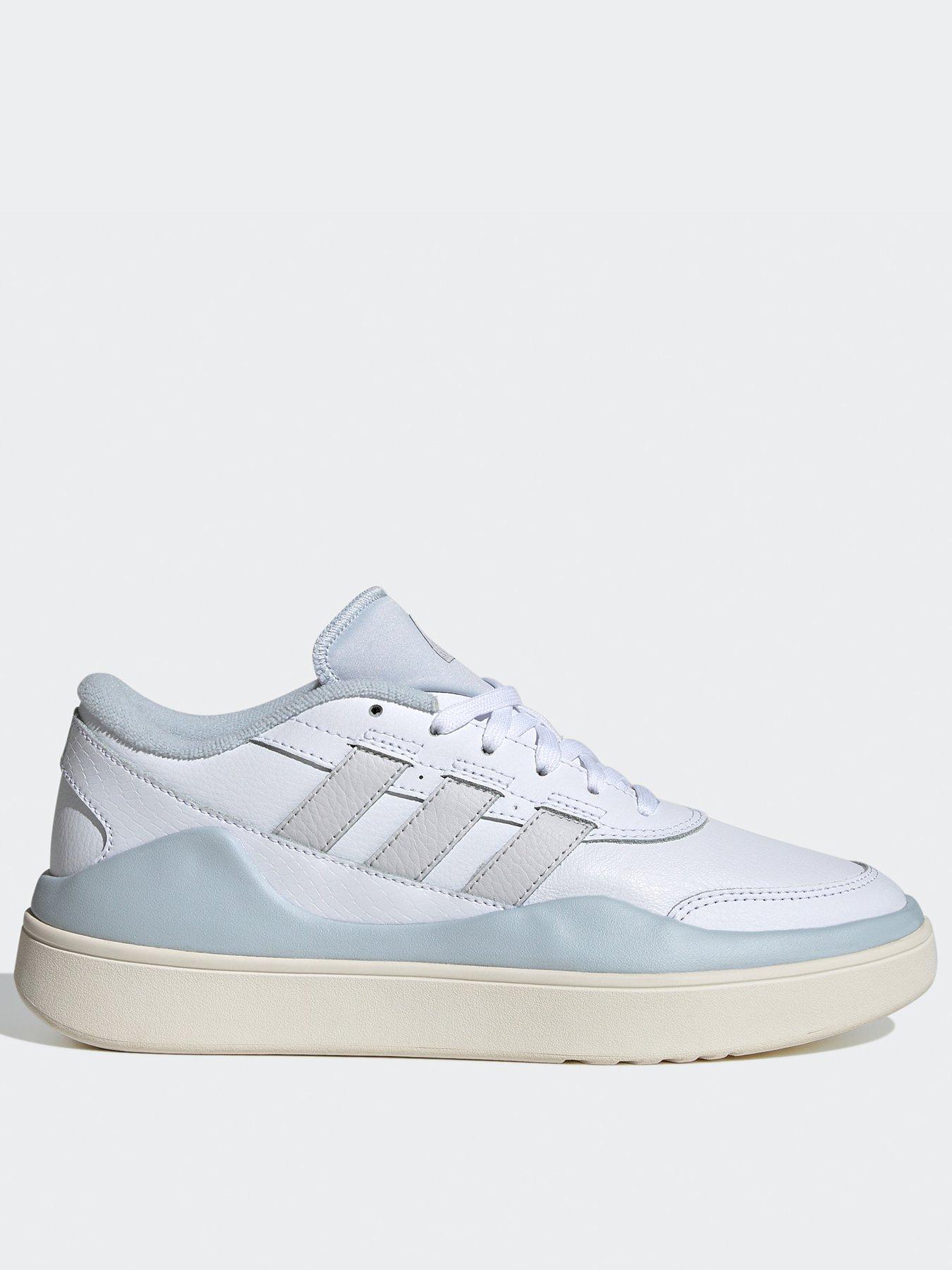 Womens grey adidas on sale trainers