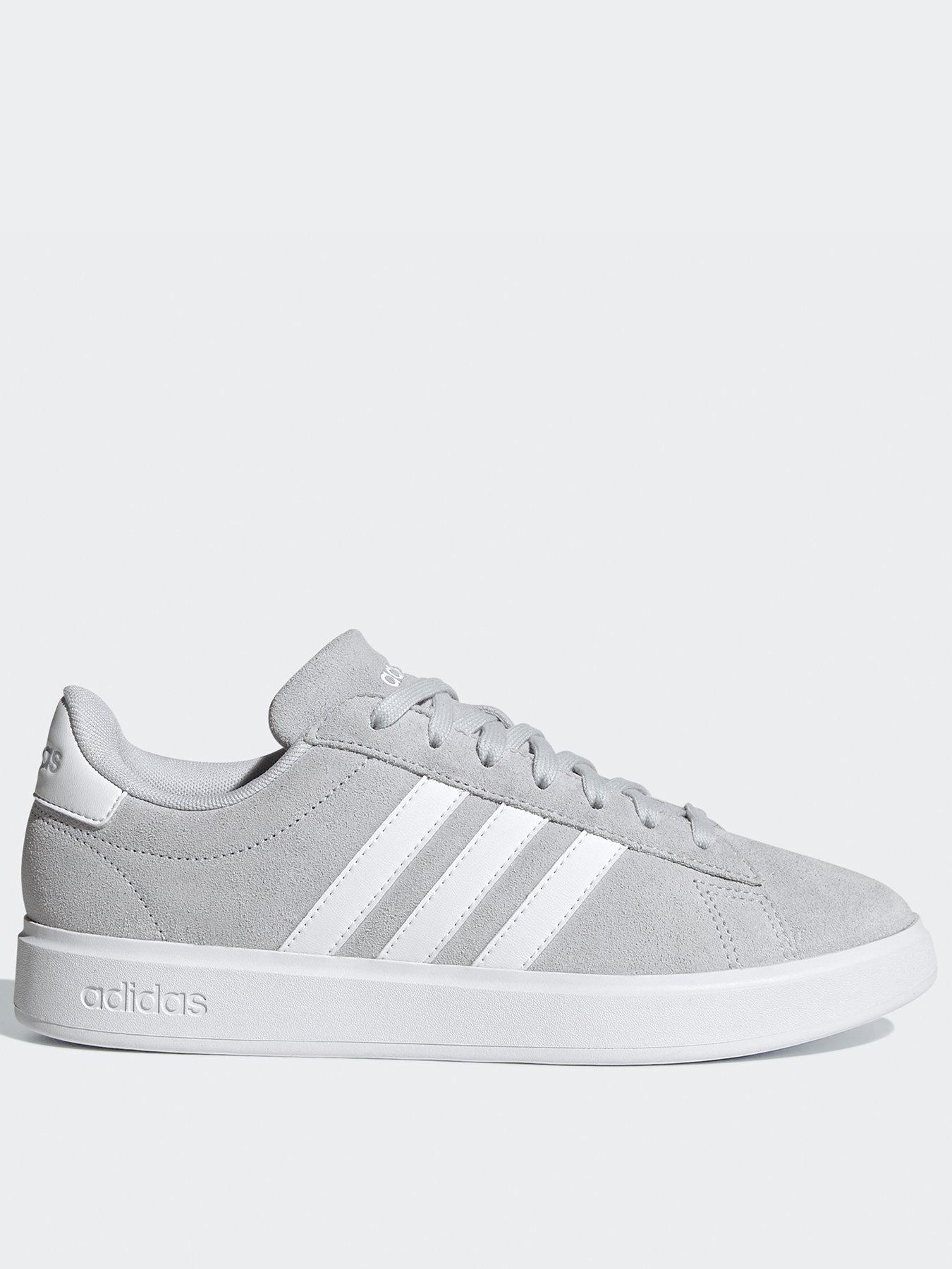 Adidas grey suede womens shoes sales