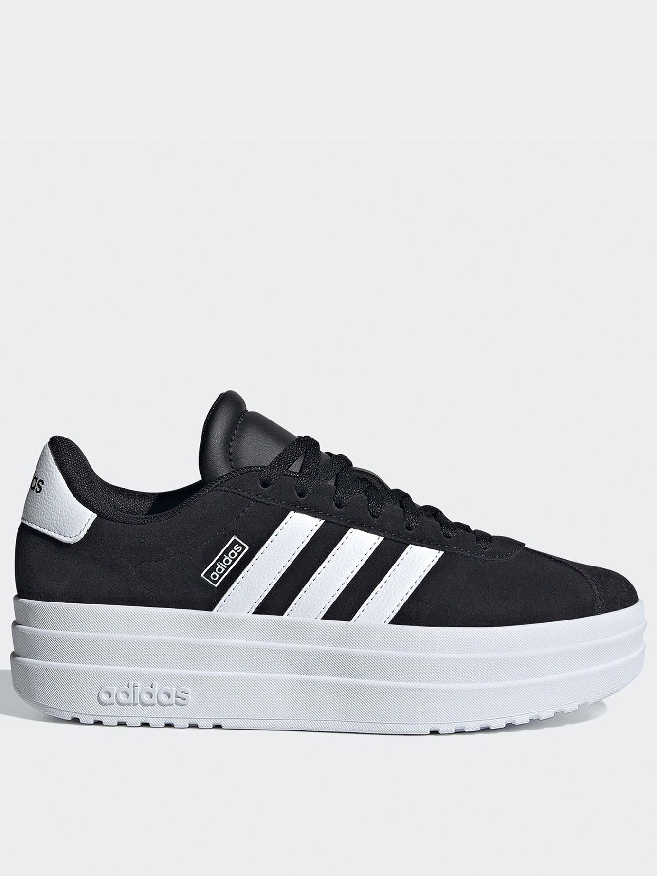 Girls black adidas top deals